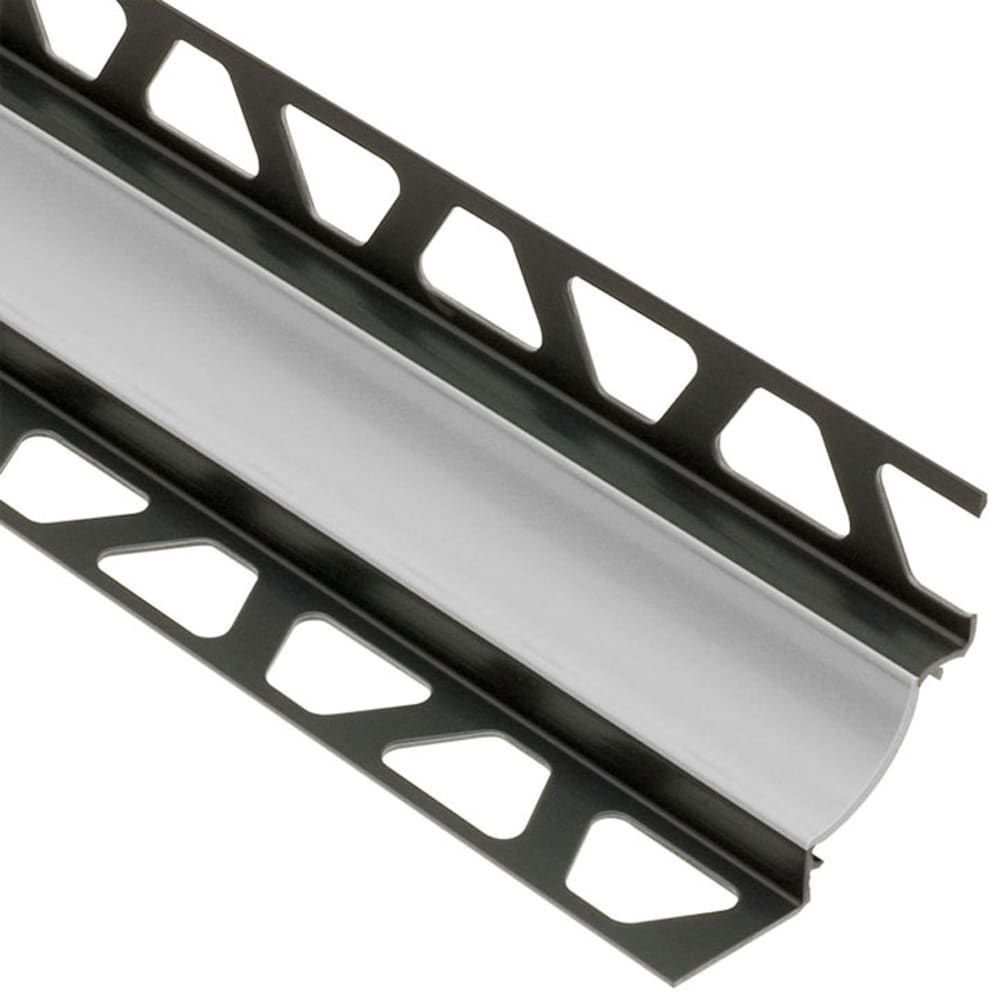 Schluter Systems HKWU7/O7PG Dilex-HKW 0.281-in W x 98.5-in L Classic grey PVC Cove base Tile Edge Trim