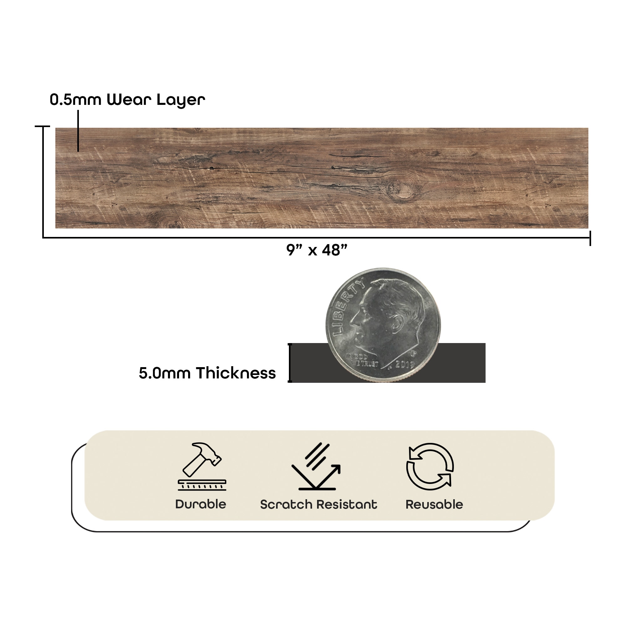 Achim LSLYP20308 Vinyl-Plank - View #4