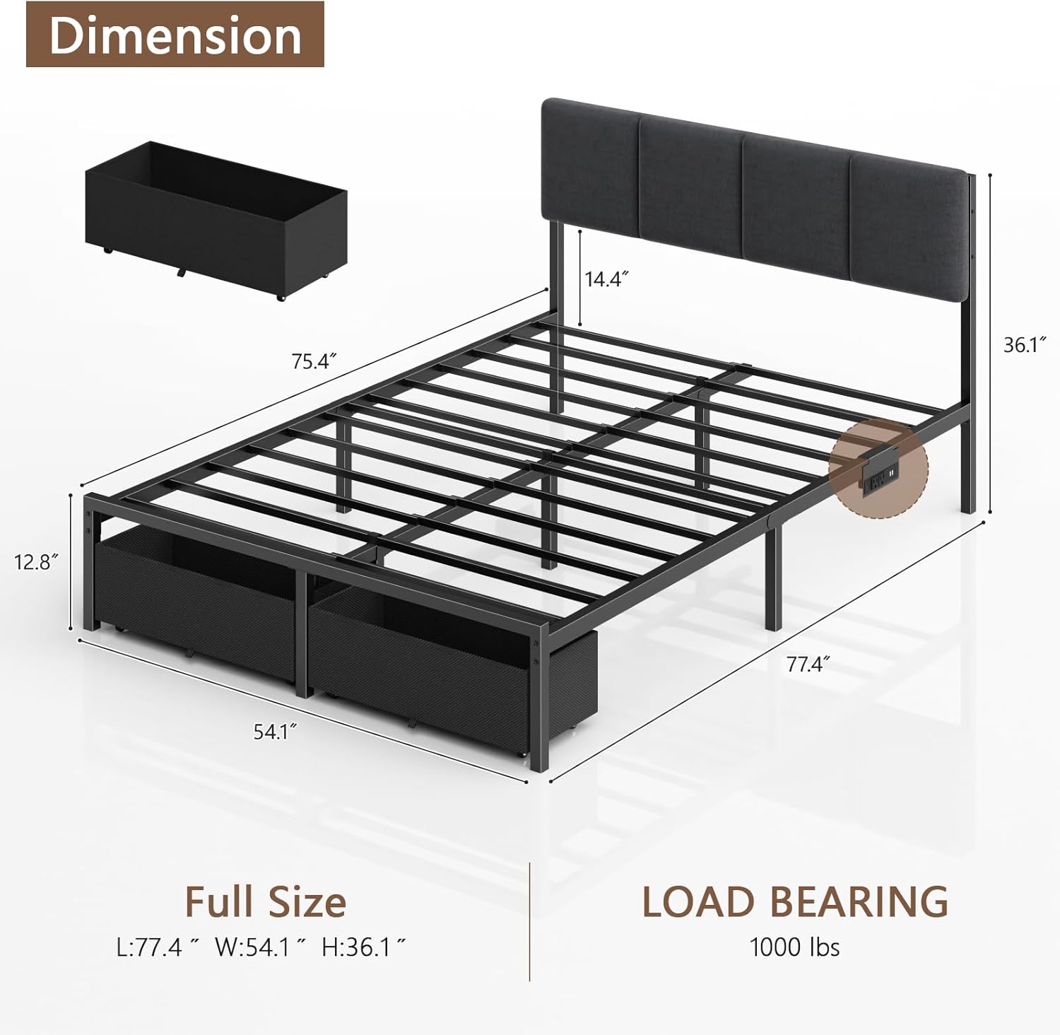 Furologee BF-018-CLD-F-1-B beds - View #2