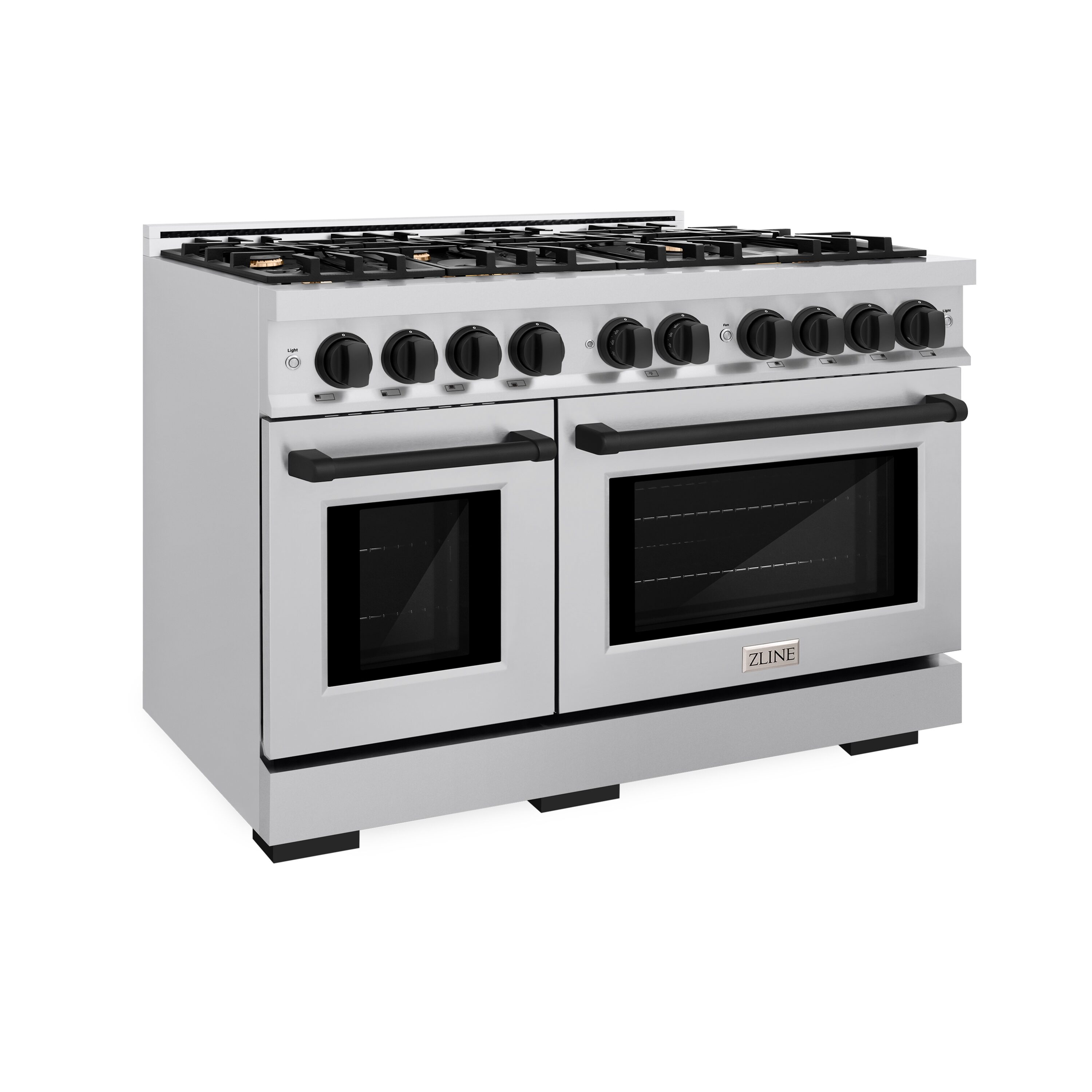 ZLINE KITCHEN & BATH HGRZ-48-MB Double-Oven-Gas-Ranges - View #2