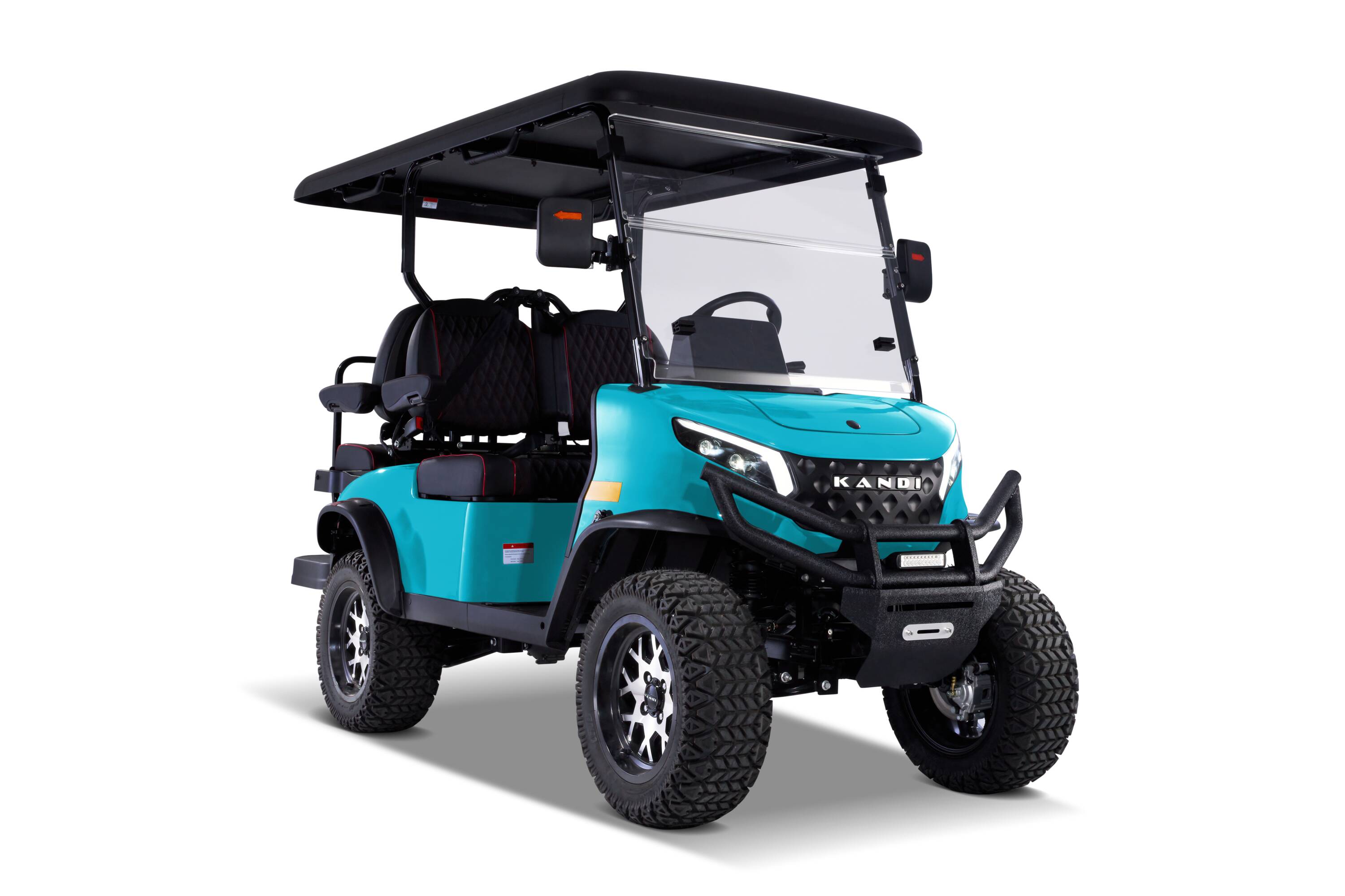 KANDI Kandi Kruiser PRO 4 Seat Electric Golf Cart with Lithium