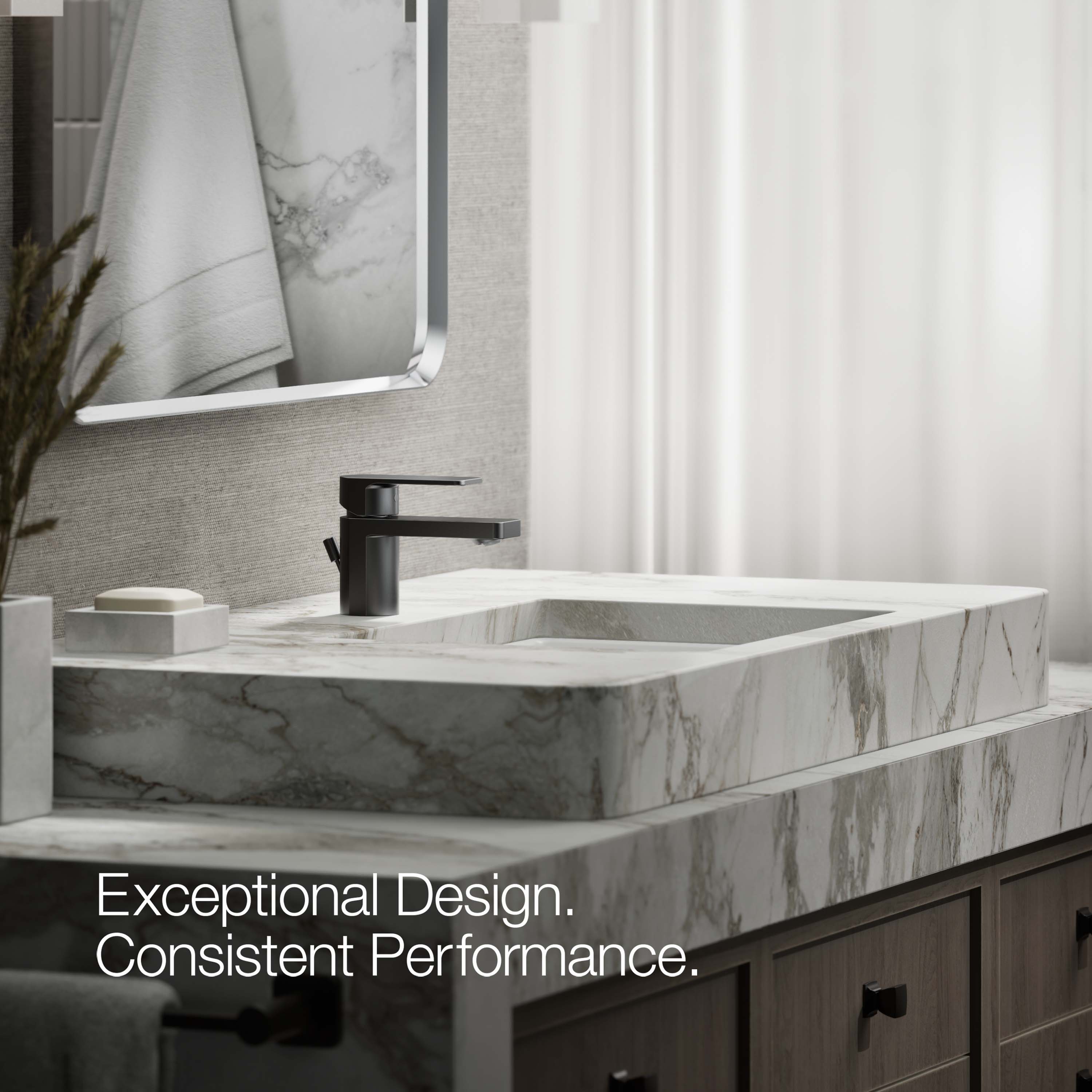 KOHLER K-24804-4-BL Lavatory-Faucets - View #3