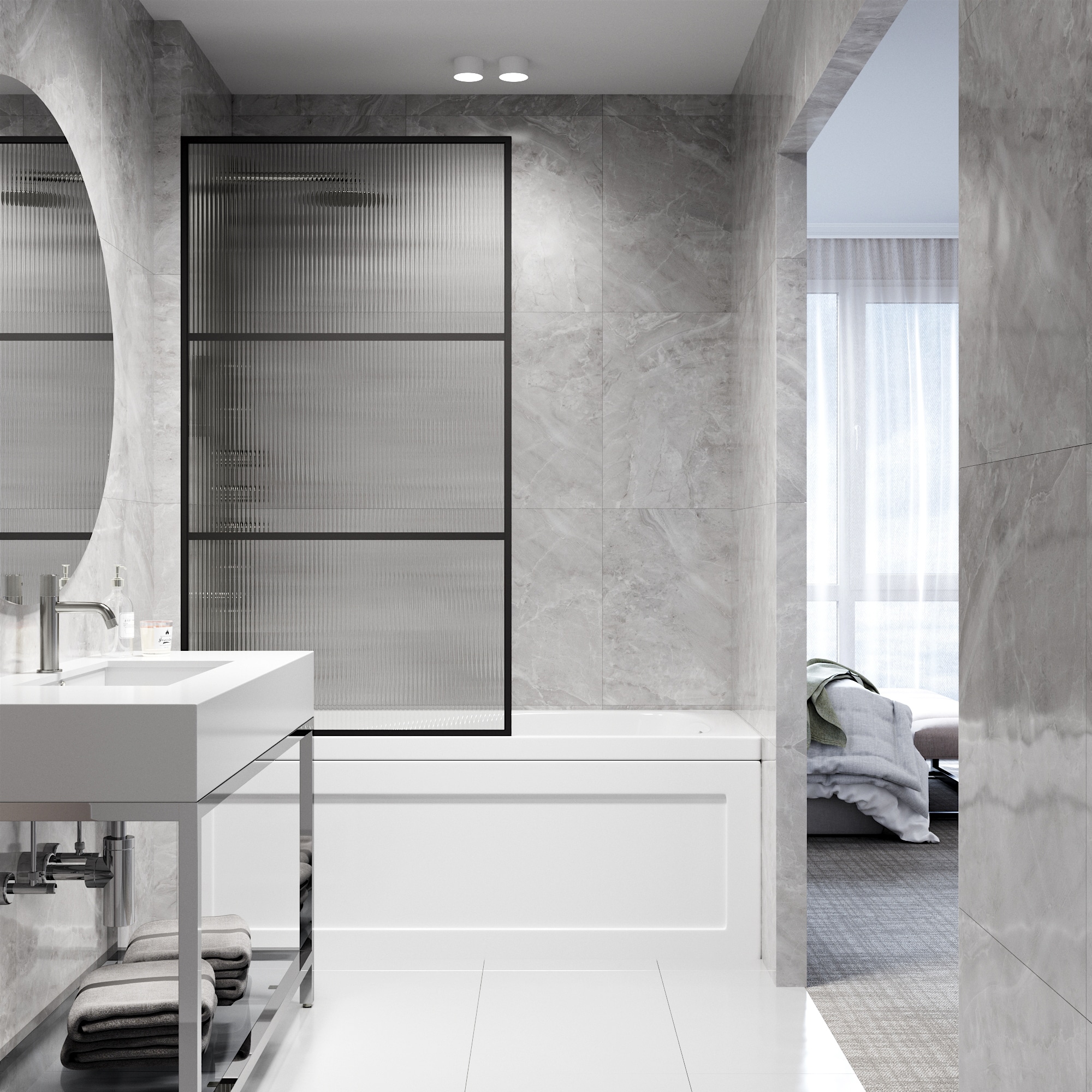 VIGO VG6090MBFL3462 Bathtub-Doors - View #7
