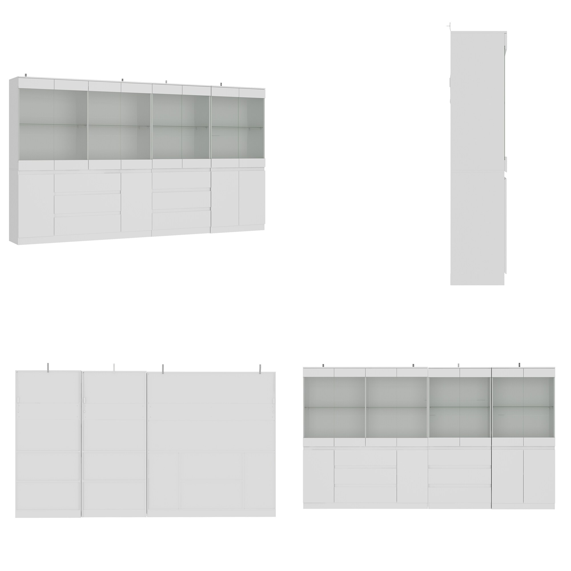 FUFU&GAGA KF020441+442+444L bookcases - View #6