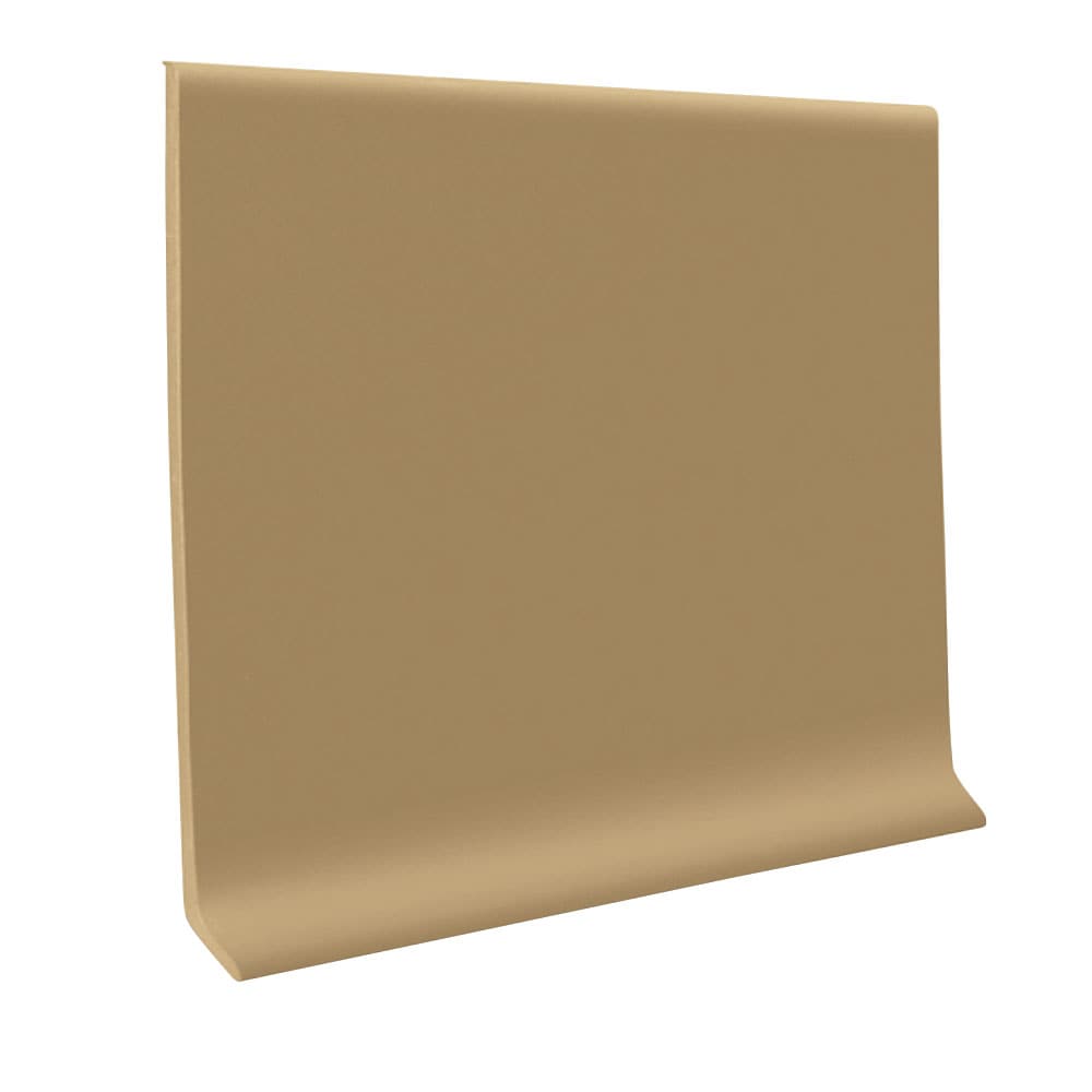 Flexco V40C81P096 Goldenrod 0.125-in T x 4-in W x 48-in L Vinyl Wall Base