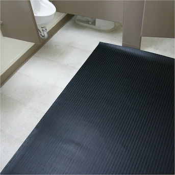George Hanbury Gering meditatie Rubber-Cal Composite-Rib 0.125-in x 36-in x 180-in Black (Solid Color)  Rubber Roll Multipurpose Flooring in the Gym Flooring department at  Lowes.com