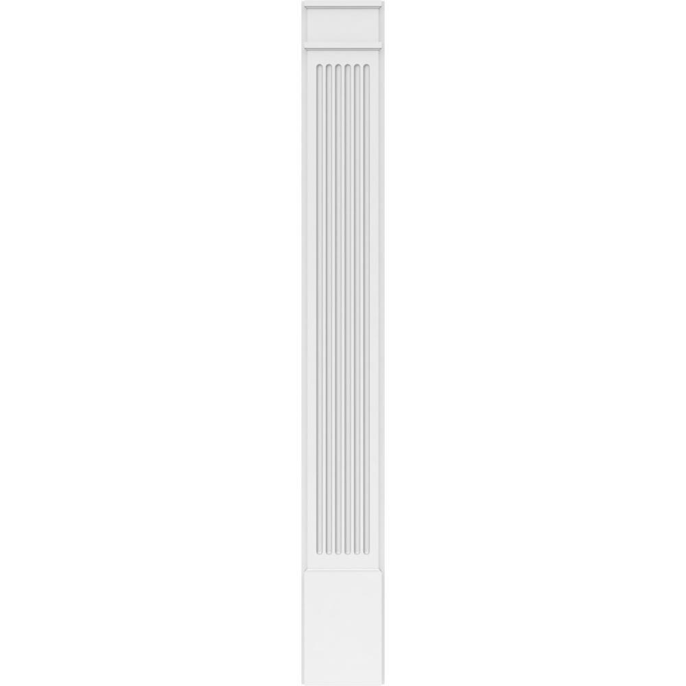Ekena Millwork PILP10X082FL02-2 Entry-Door-Casing-Accents - View #3