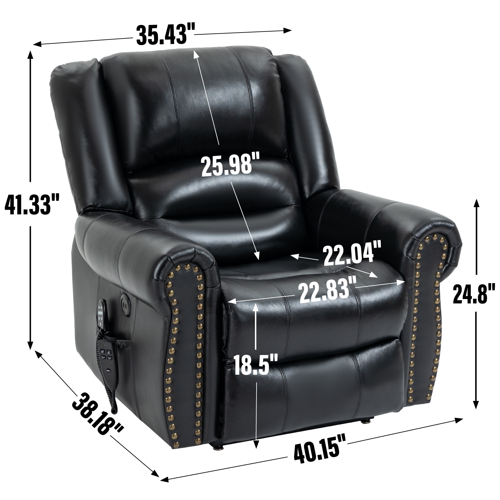Mondawe OR-W19AD-OF recliners - View #10
