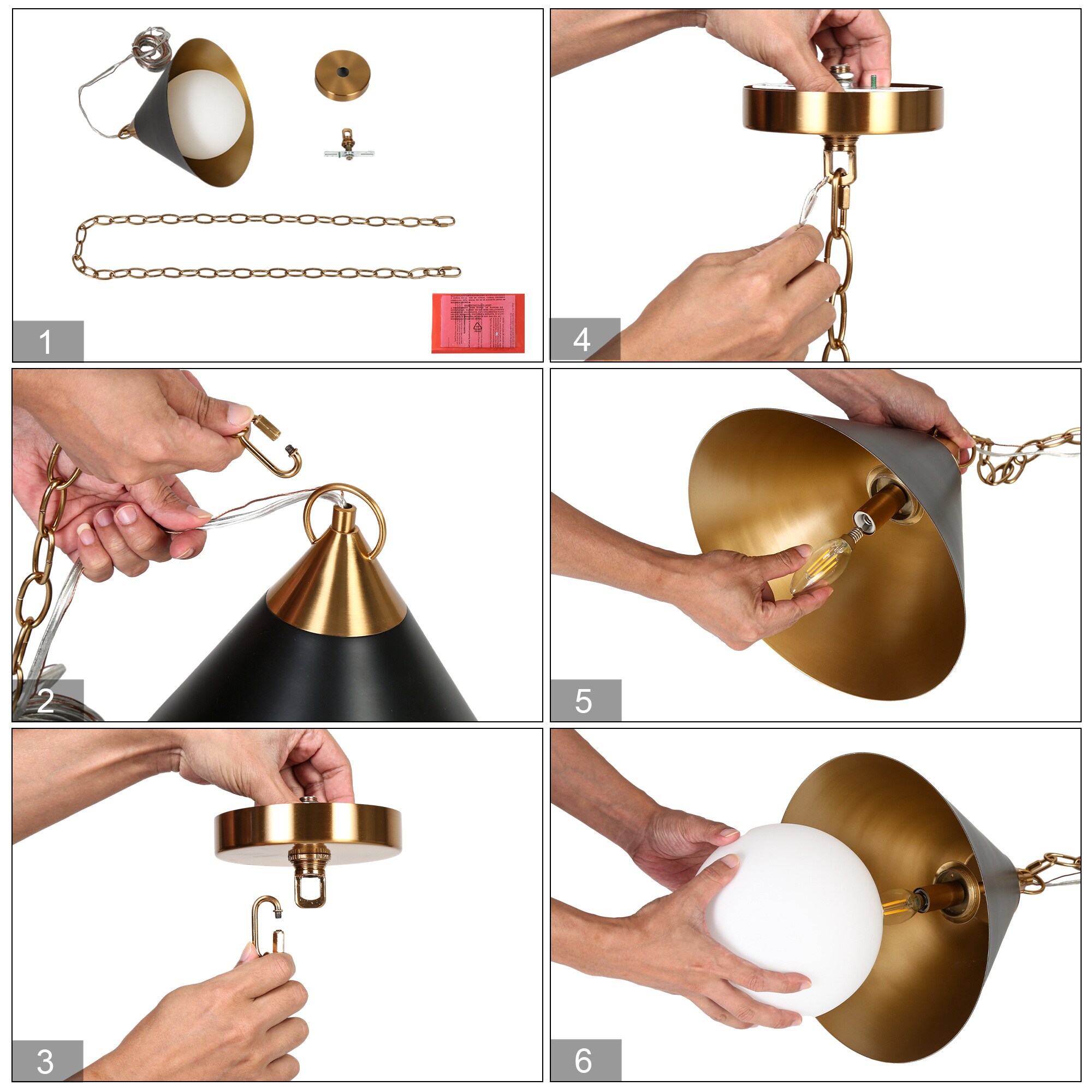 LNC HA05166 Pendant-Lights - View #14