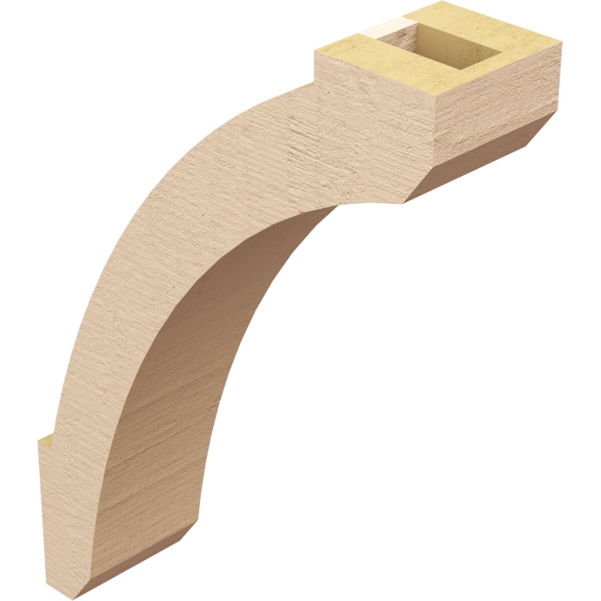 Ekena Millwork BRCUR03X10X14LFTRCPR braces - View #6