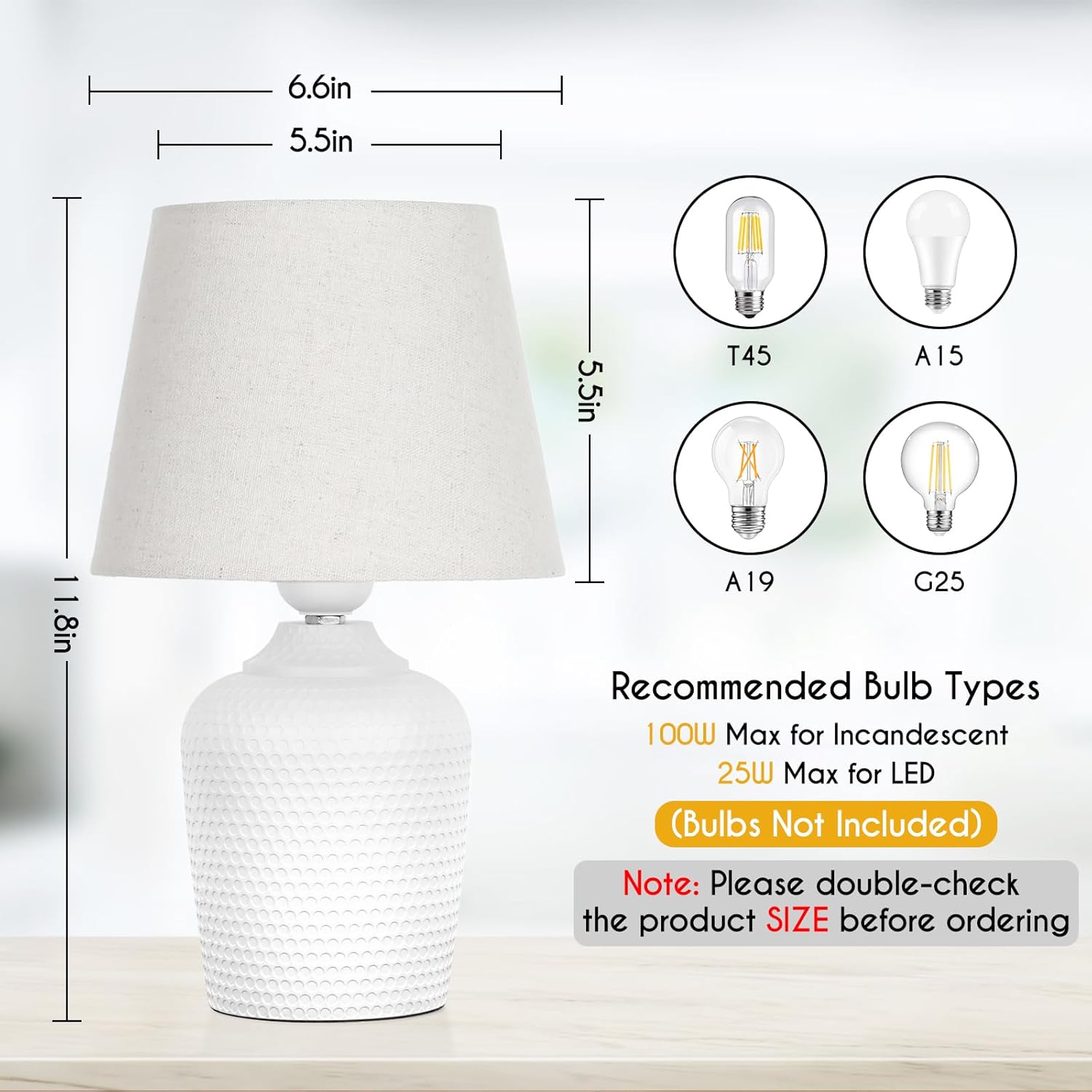 Nordic Hygge DPT-CT-T0438-WH-AP-2 Table-Lamps - View #2