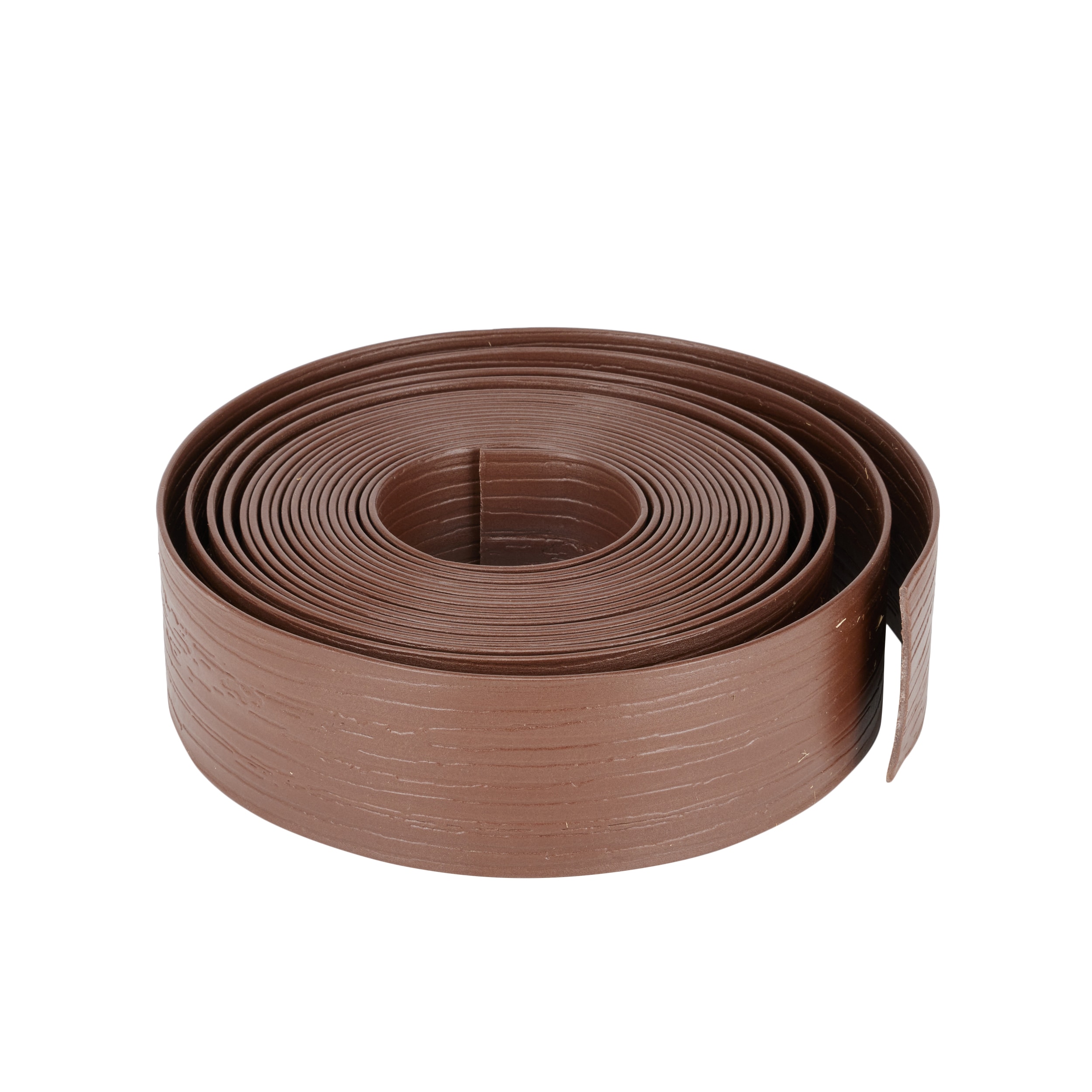 Ekena Millwork 40-ft x 5-in Yard King Brown Plastic Landscape Edging ...