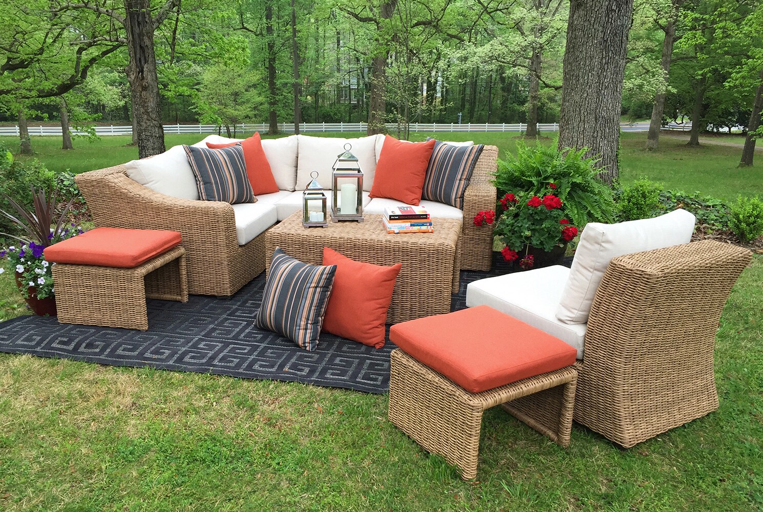 Hampton bay 8 piece best sale patio set