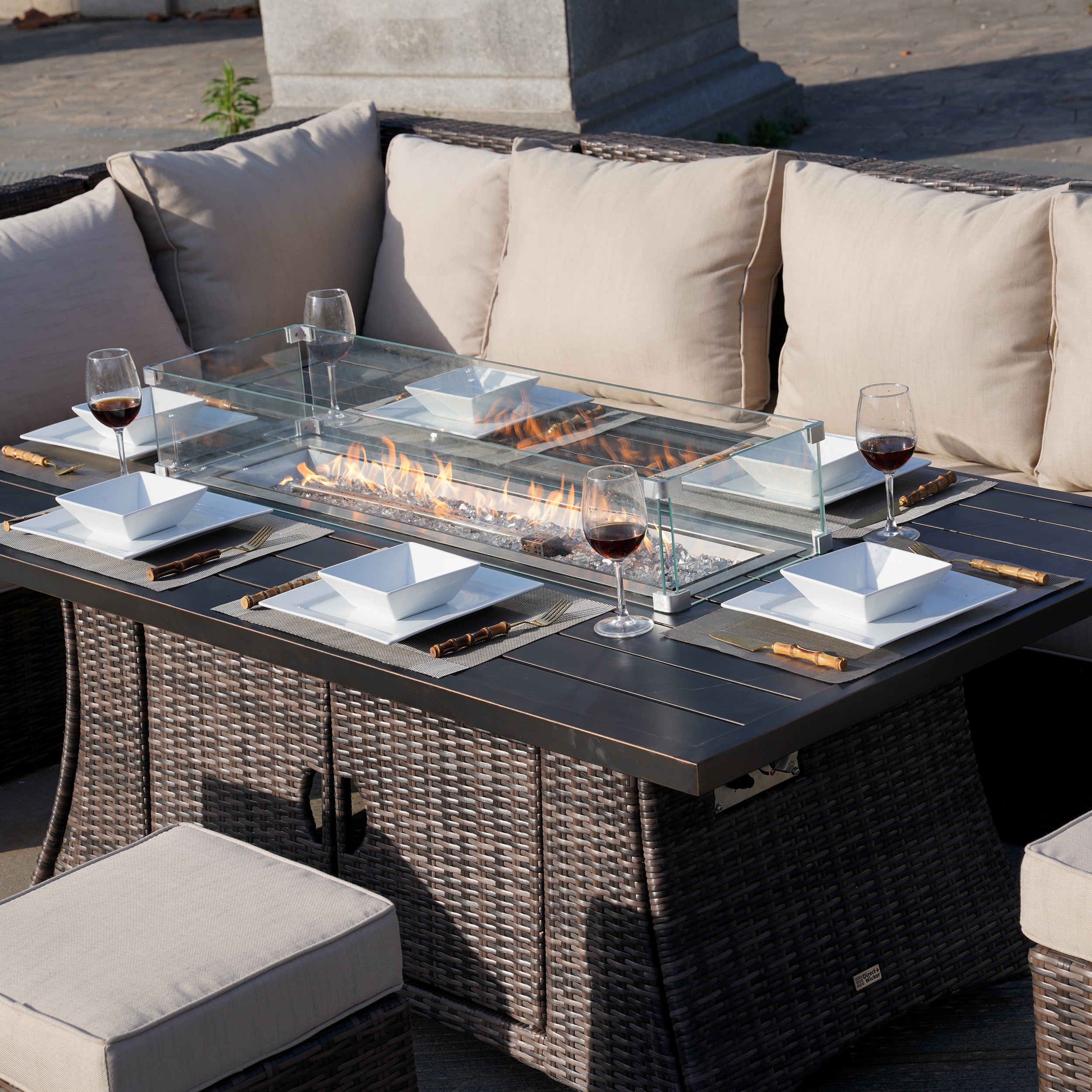Moda Furnishings 1403-1106RA-B Patio-Dining-Sets - View #3