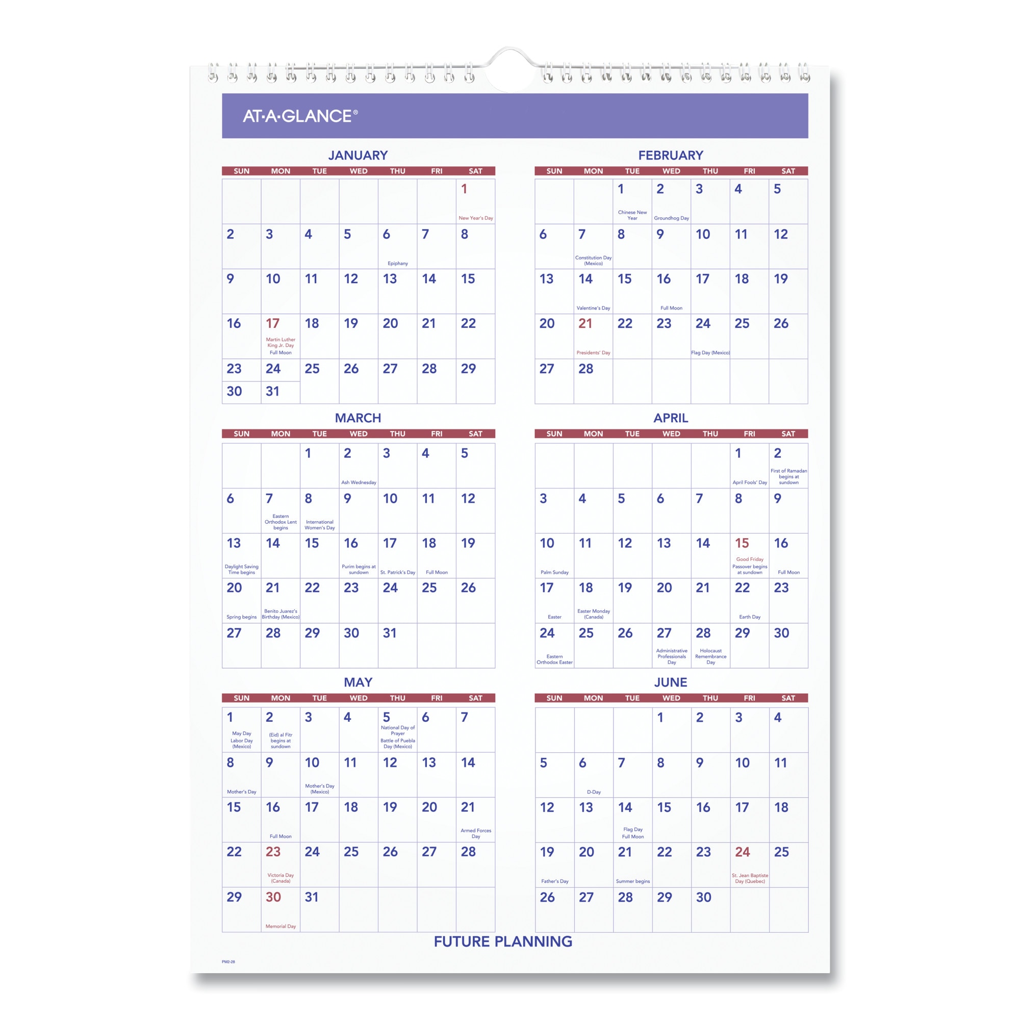 AT-A-GLANCE AAGPM228 Calendars-Planners - View #2