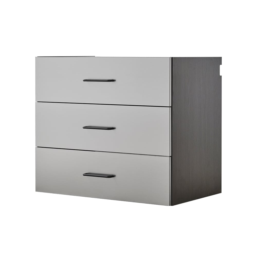 LOVMOR SF-R-B040P285918 Astro Series 32 in. W x 28 in. H x 20 in. D Metal Wall Mounted Base Drawer Storage Cabinet