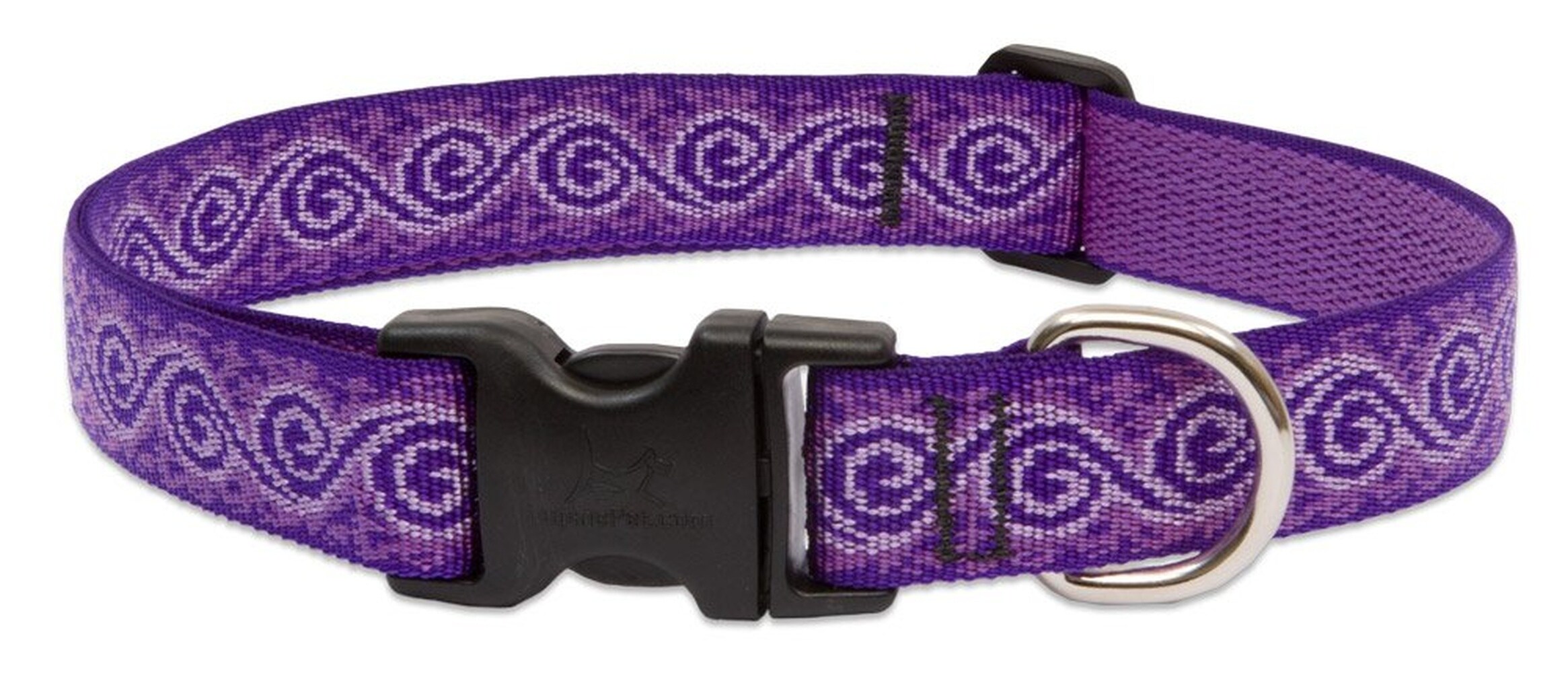FinePet LupinePet Original Designs Multicolor Jelly Roll Nylon Dog Adjustable Collar