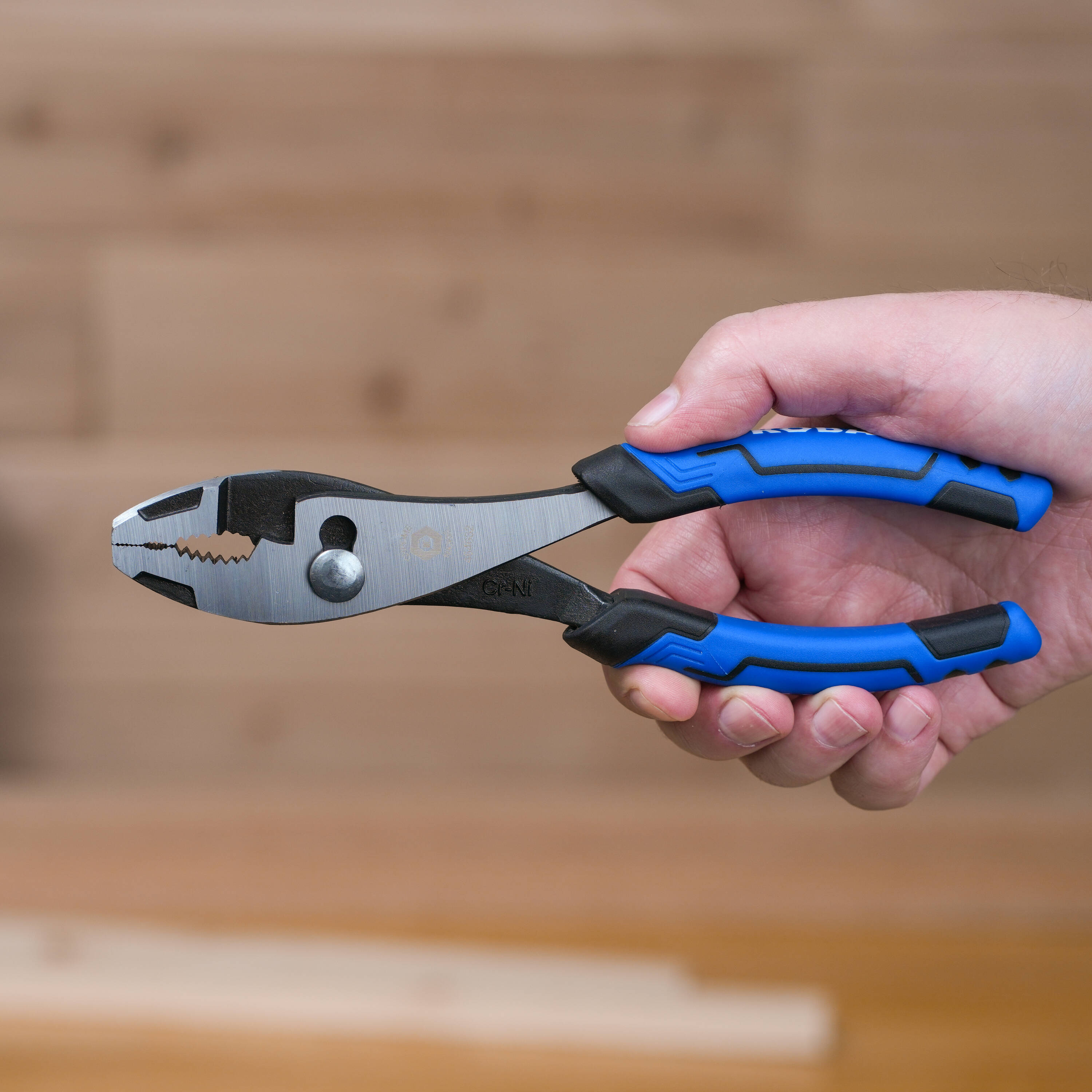 Kobalt 8-in Home Repair Slip Joint Pliers with Wire Cutter