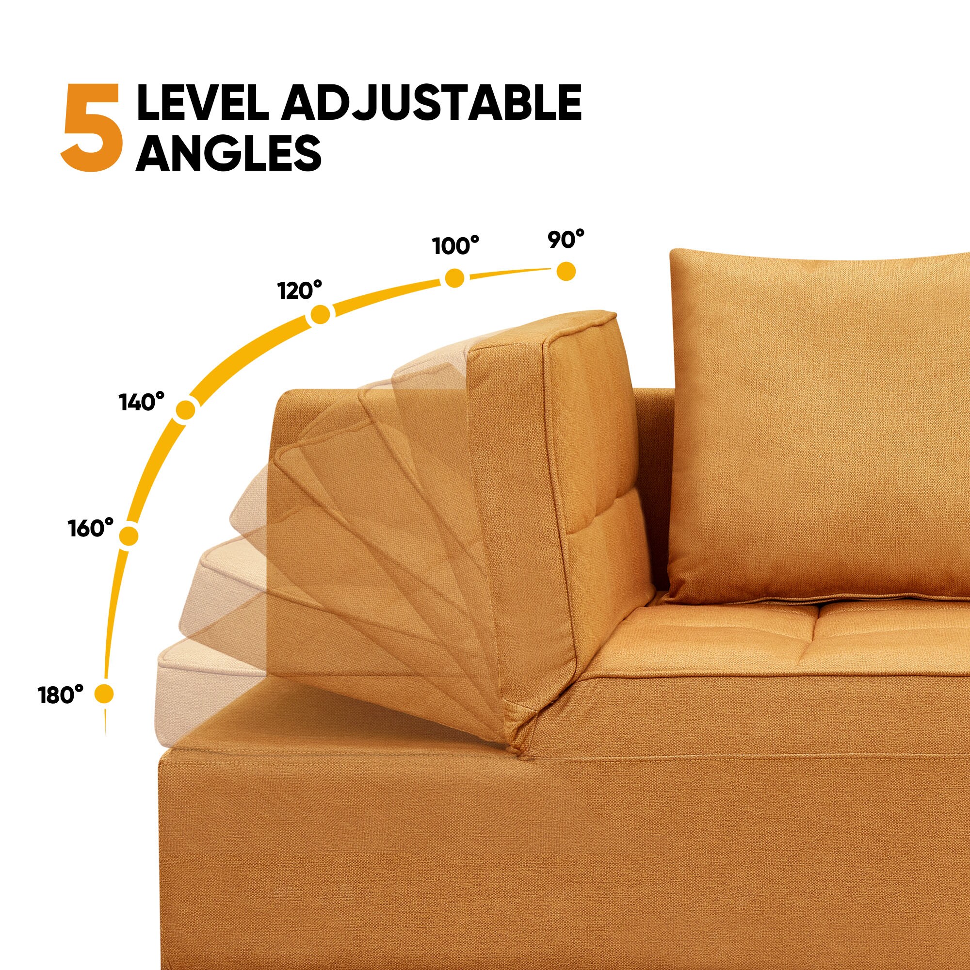 Ainfox WUX023-YE futons - View #3