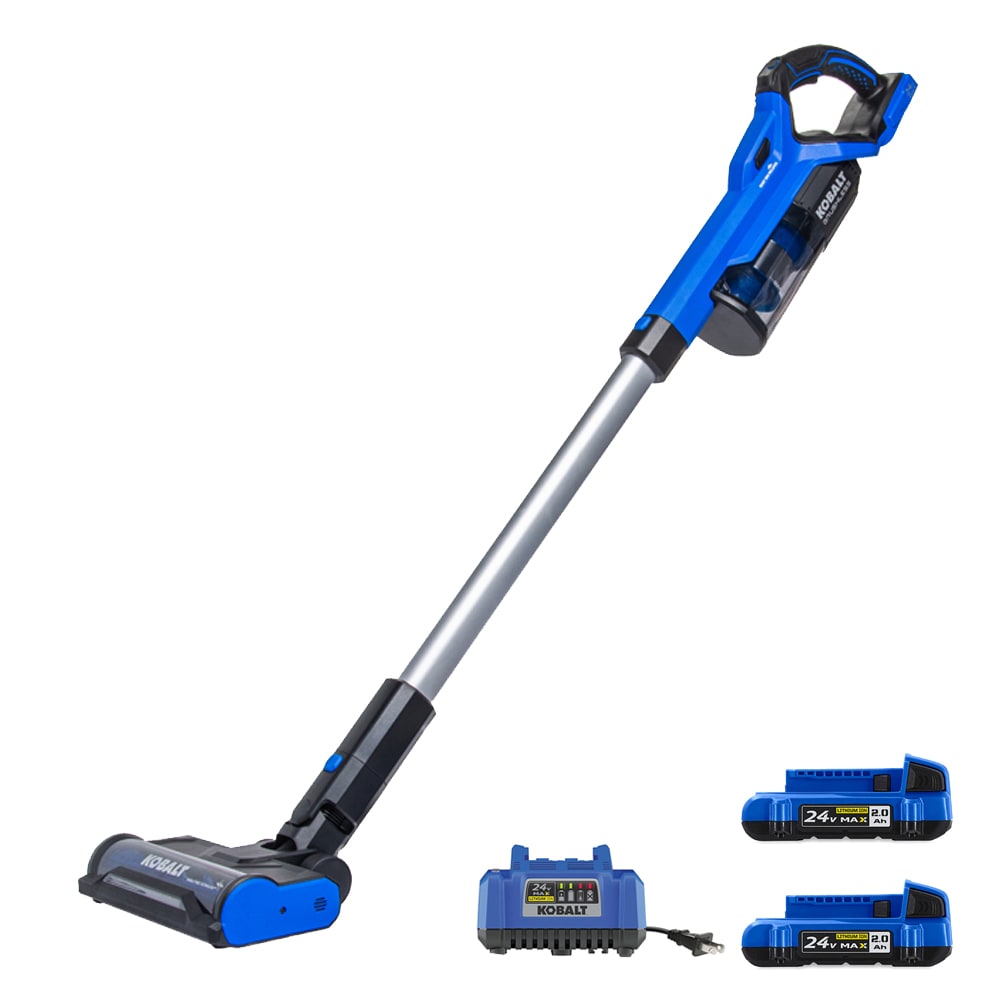 Kobalt 24 Volt Cordless Pet Stick Vacuum (Convertible to Handheld) in Blue | KSV 2024A-03