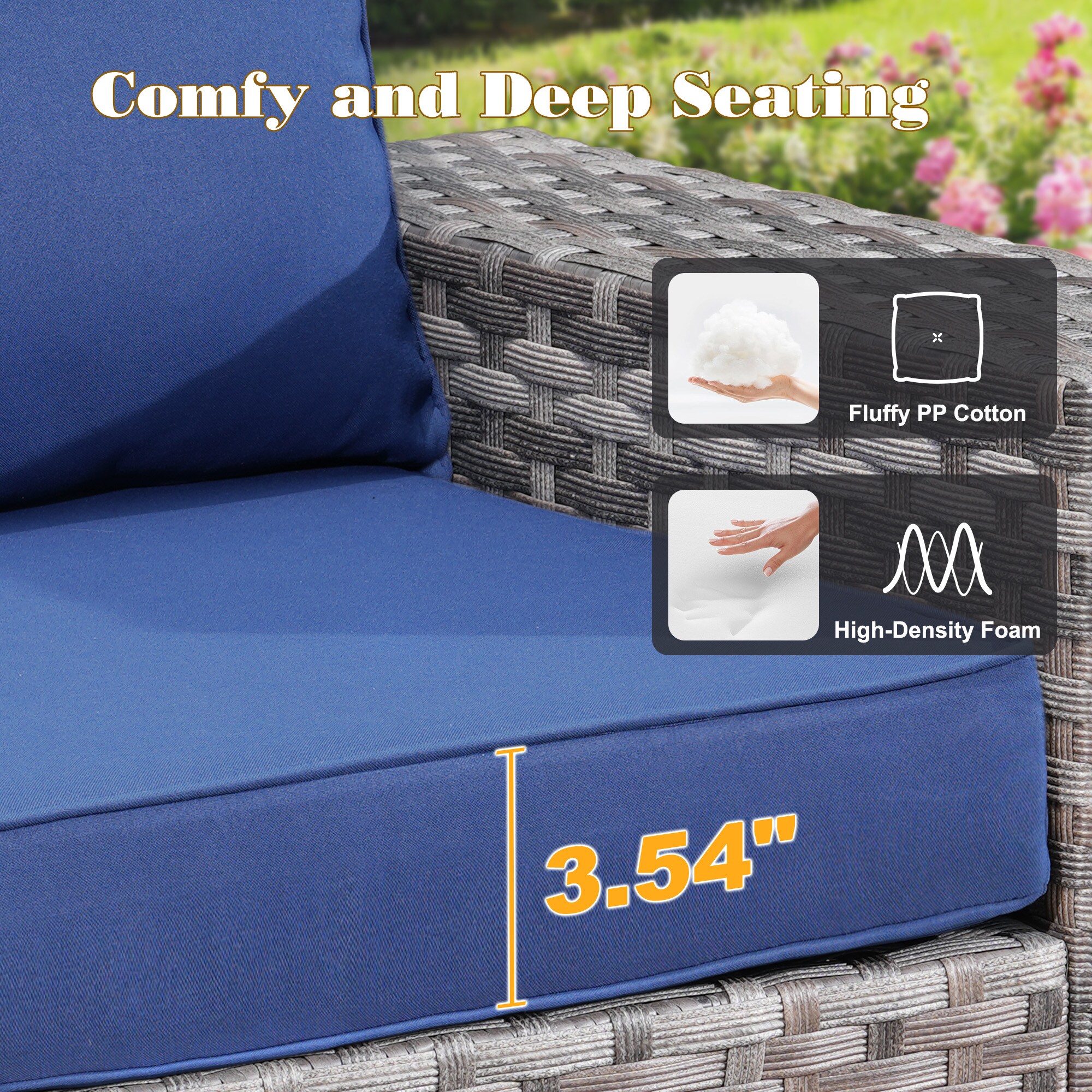 Pouuin SCFPBBR7-9 Patio-Sofas-Daybeds - View #5