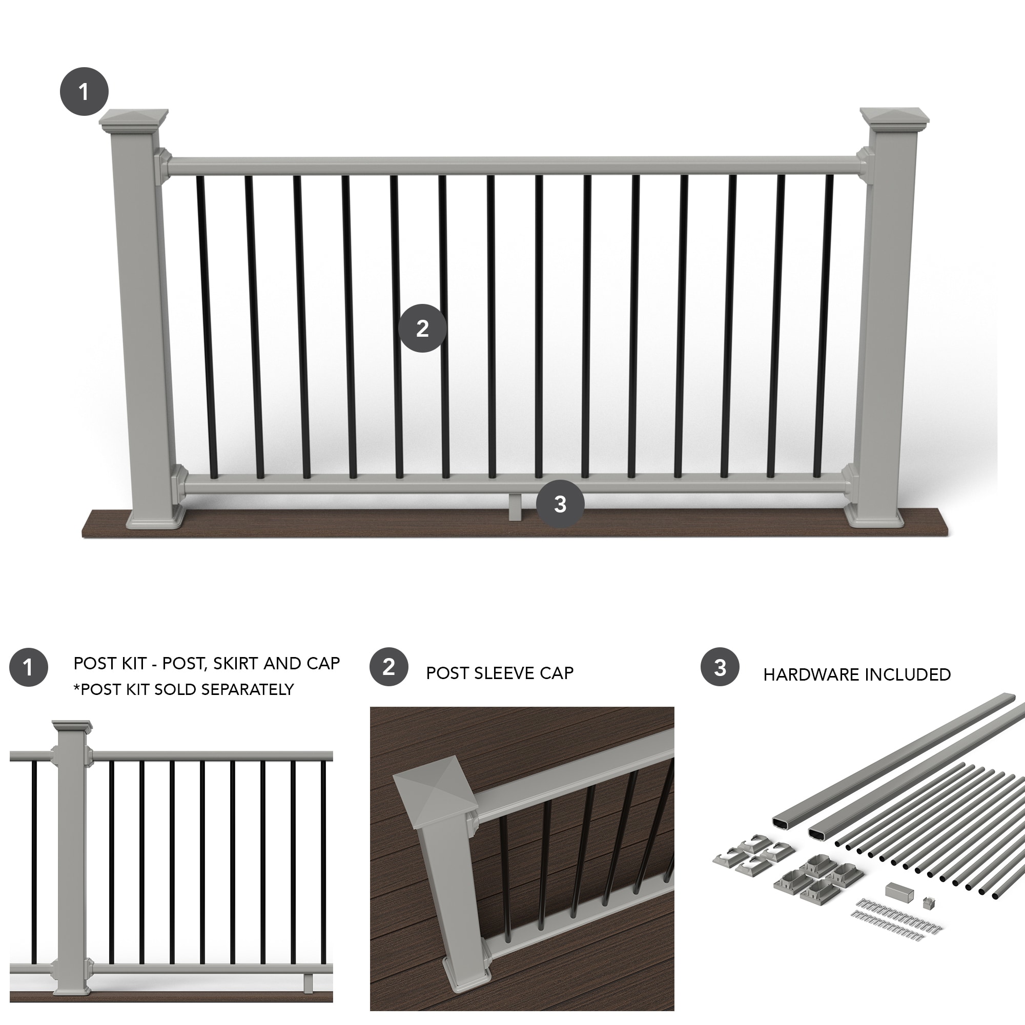  ORALOCK for D18070 Set of Six (6) Deck Fits Great