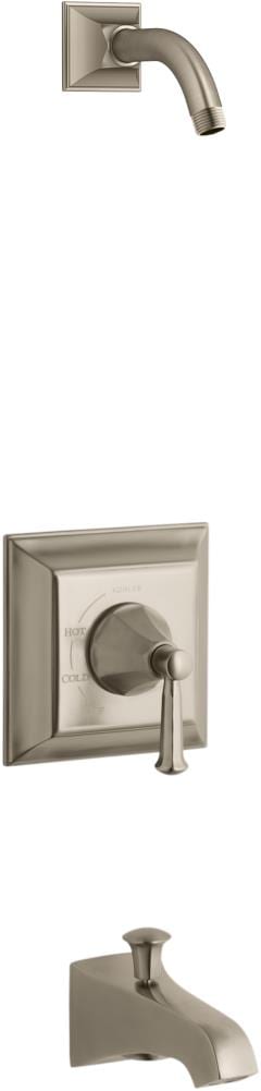 Kohler Memoirs Vibrant Brushed Bronze 1 Handle Shower Faucet Valve Not Included At 4186