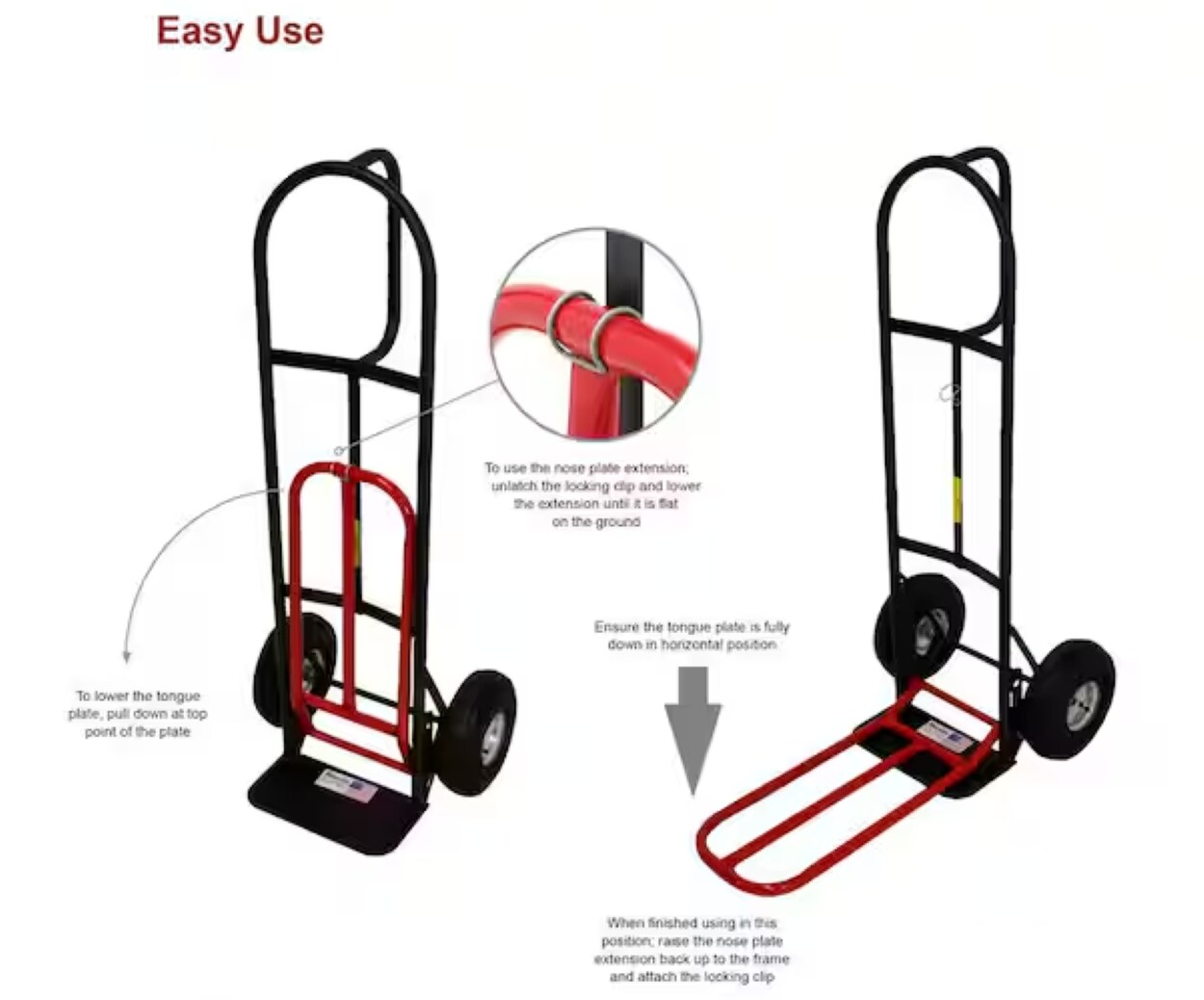 Milwaukee DC49515 Hand-Truck-Dollies - View #2