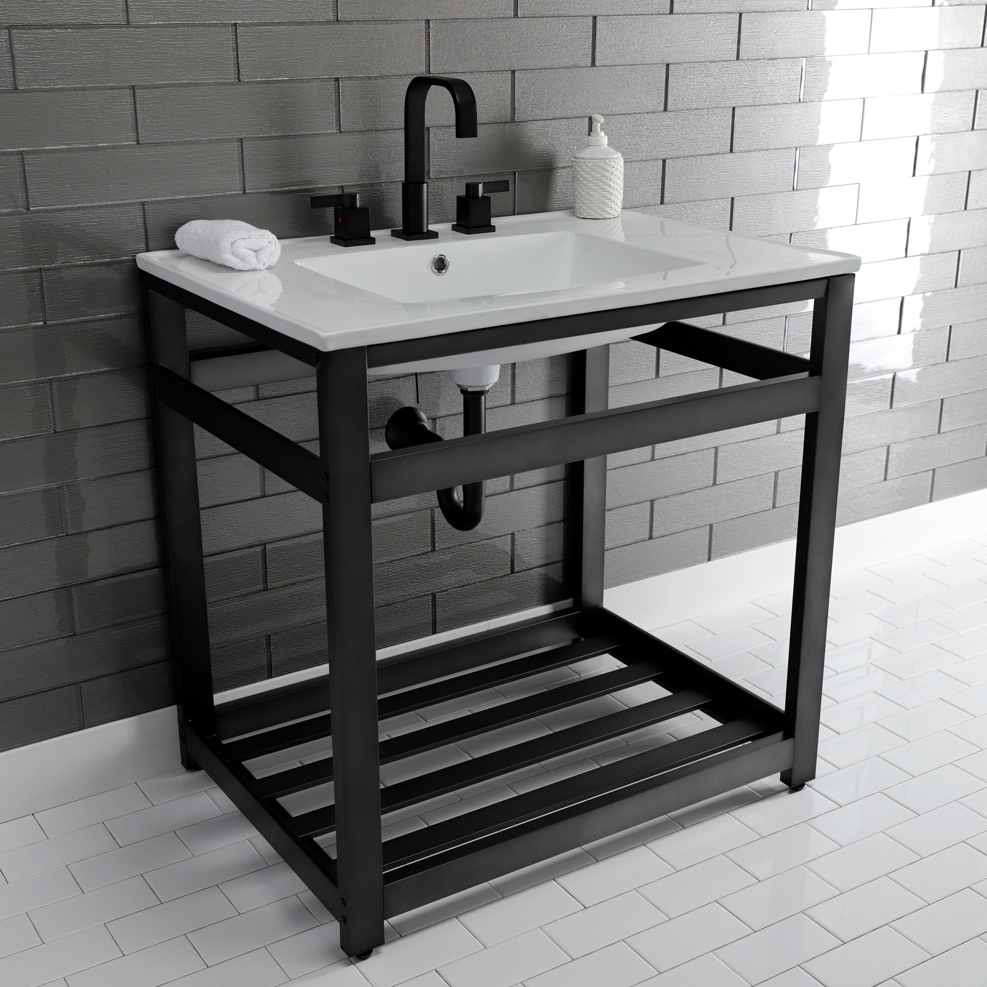 Kingston Brass WLVWP3122W8A0 Bath-Sink - View #9