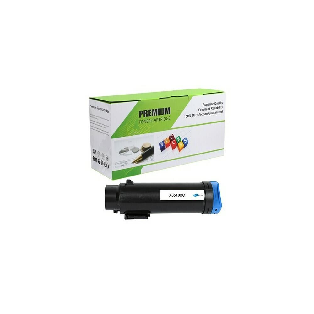 Xerox ATGR3161  AC-X6510XC Compatible Toner Cartridge for 106R03477 Printer, Cyan