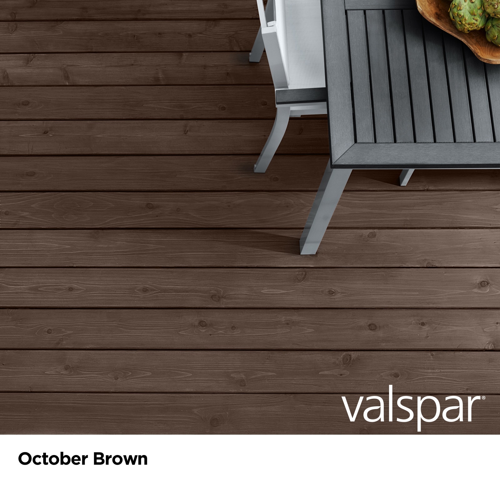 Valspar OCTOBR BRWN-1614365 Exterior-Stains-Sealors - View #10