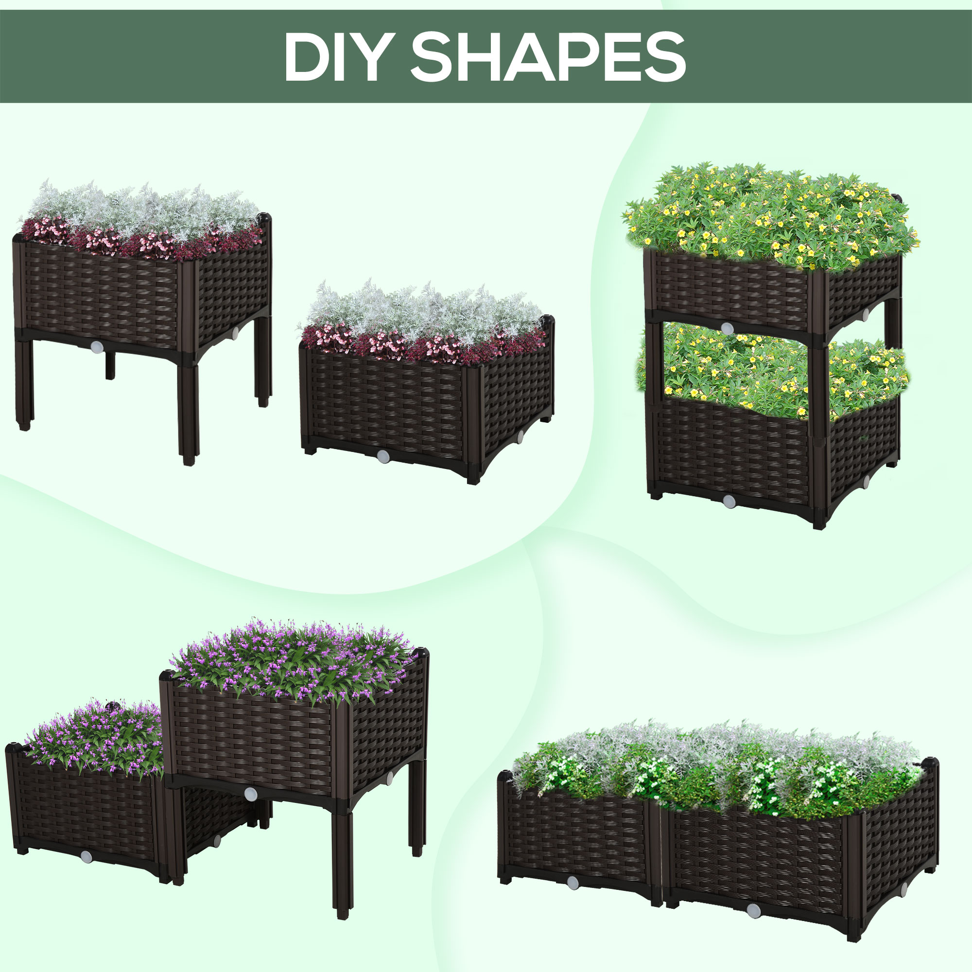 Damerin W213RA Raised-Garden-Beds - View #9