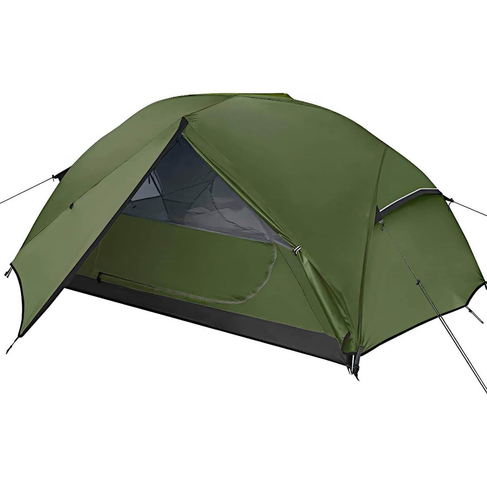 Misopily  2 Person Camping Tent 88.6x53.1in 43.3in Height Waterproof Windproof 4 Season Lightweight Aluminum Pole Easy Setup Backpacking Piece