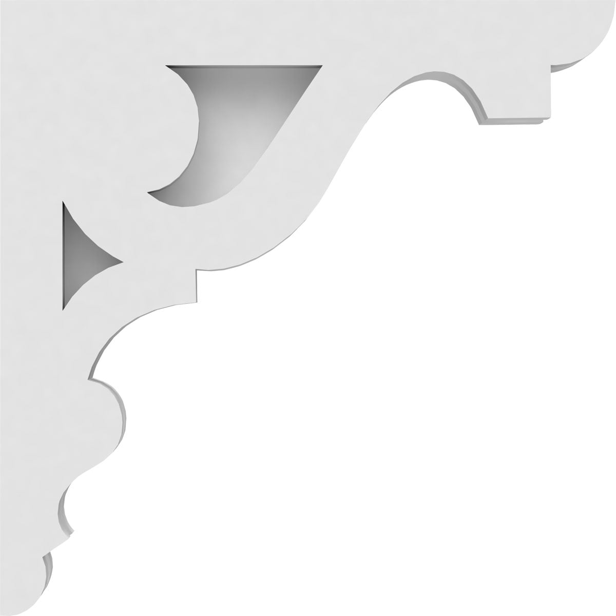 Ekena Millwork CORP01X10X10RB corbels - View #3