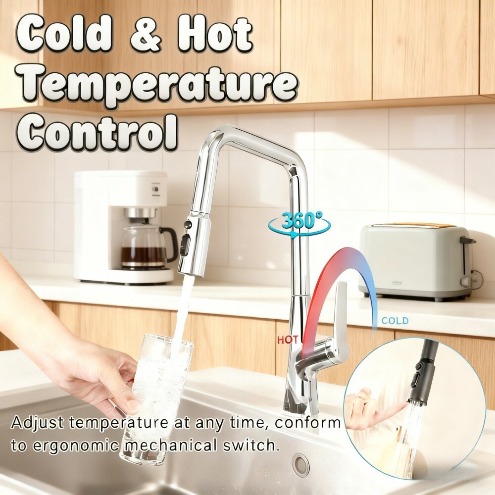 DYHOME W1217P359827-CE Kitchen-Faucets - View #3