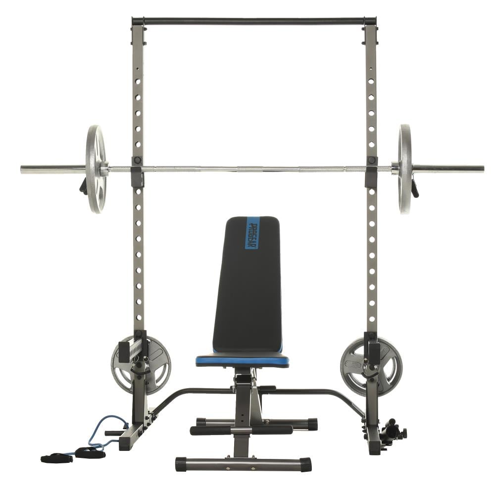 Reality Fitness 810xlt 6 post. Helps keep the weight storage away