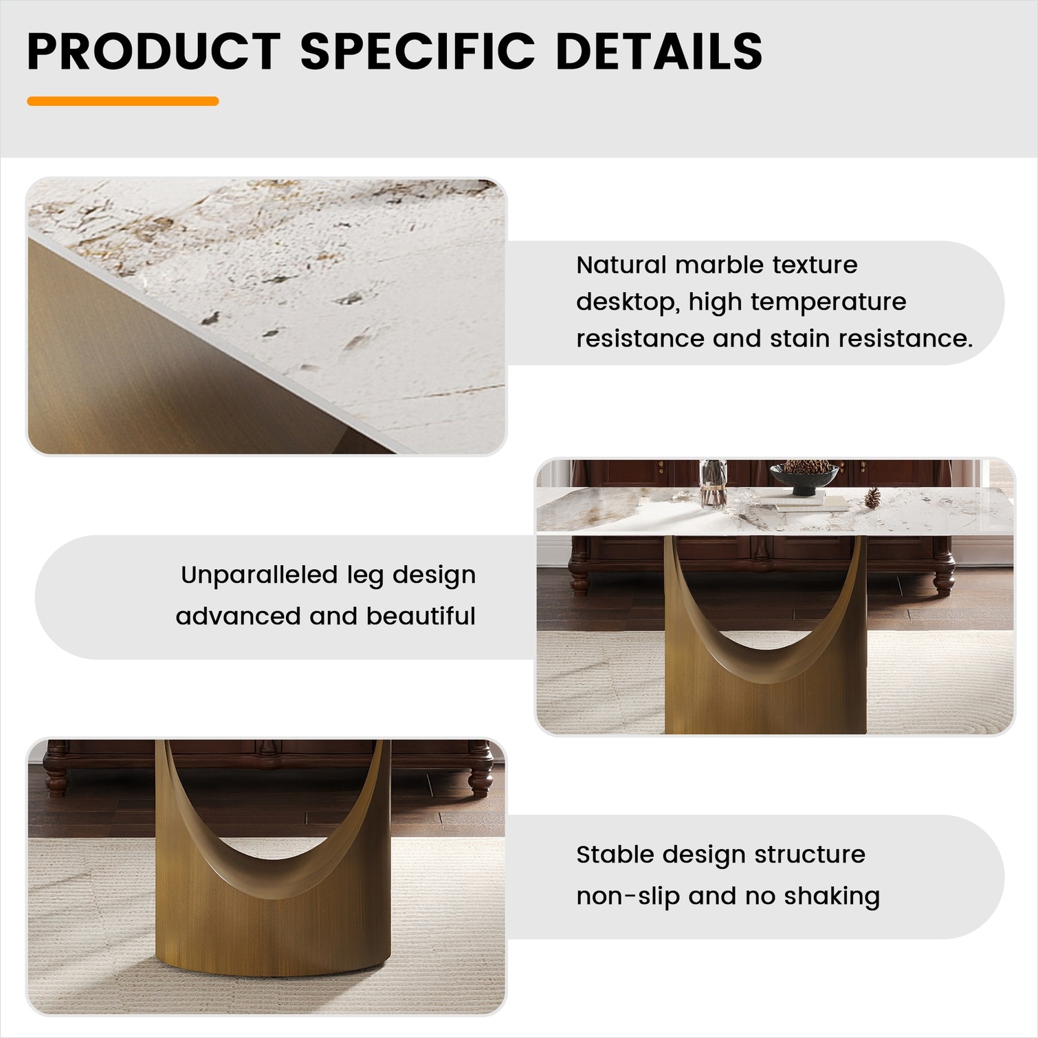 SUNCREAT FI5YNQZRJ4FE Dining-Tables - View #6