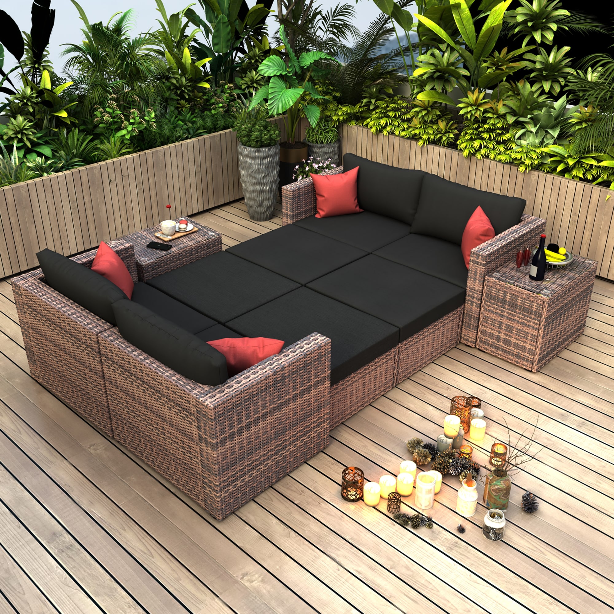 ModernLuxe L-W400S00033 Patio-Conversation-Sets - View #3