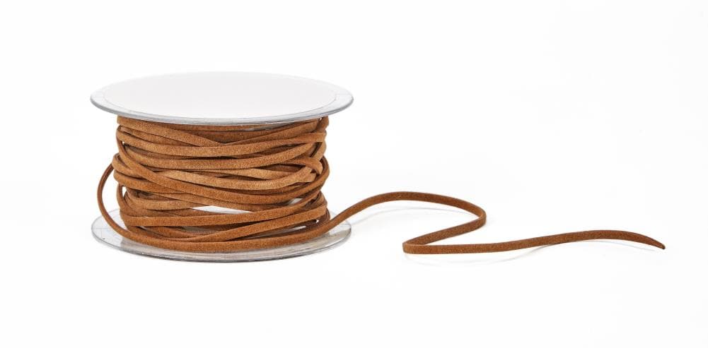 Oasis Leather Cord, Brown, Pack of 6 at