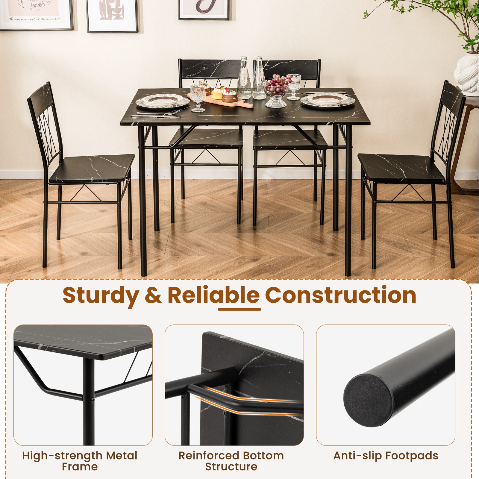 Fenbeli QLLSFENH841 Dining-Sets - View #4