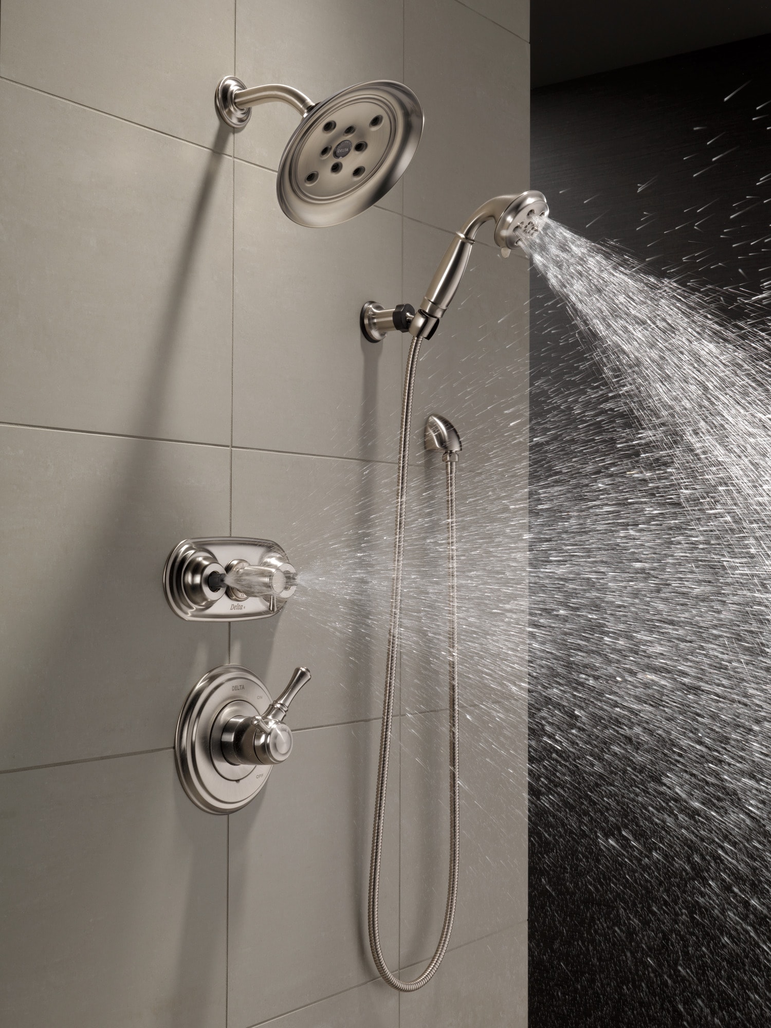 Delta T17097-SS Bath-Shower-Facc - View #6