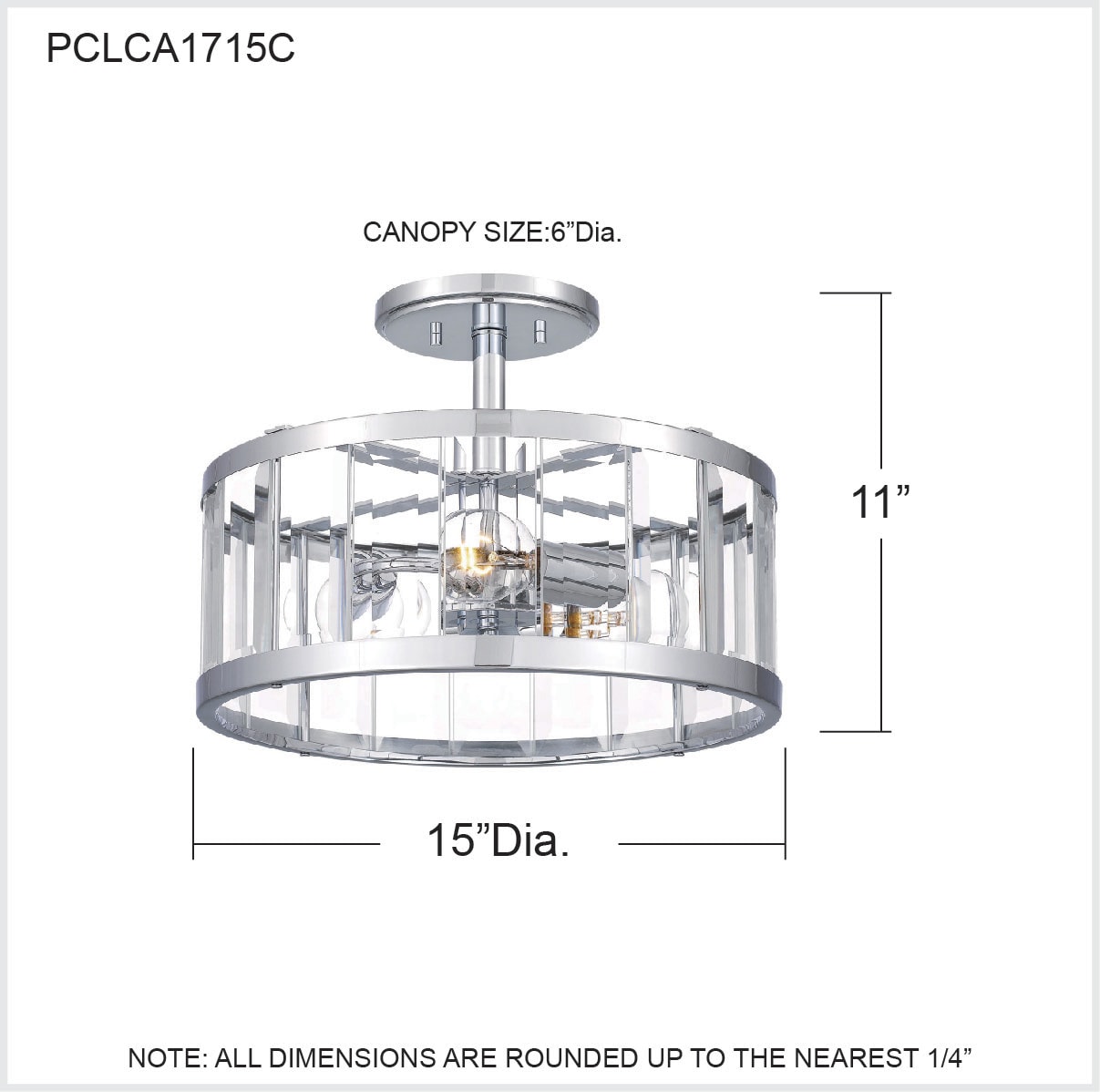 Quoizel PCLCA1715C flushmounts - View #9