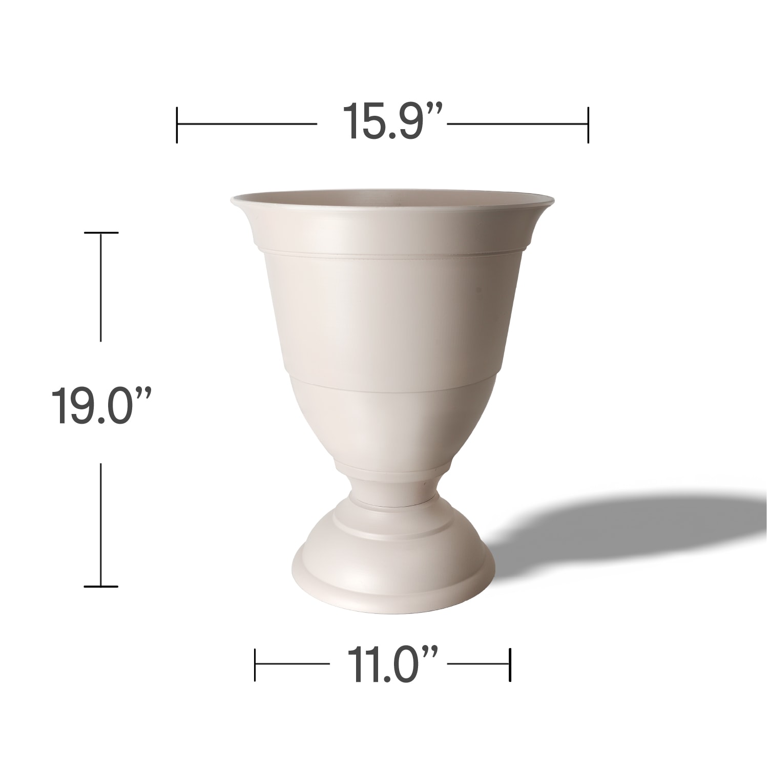 Style Selections DU2132FA-WH Planter-Window-Box - View #3