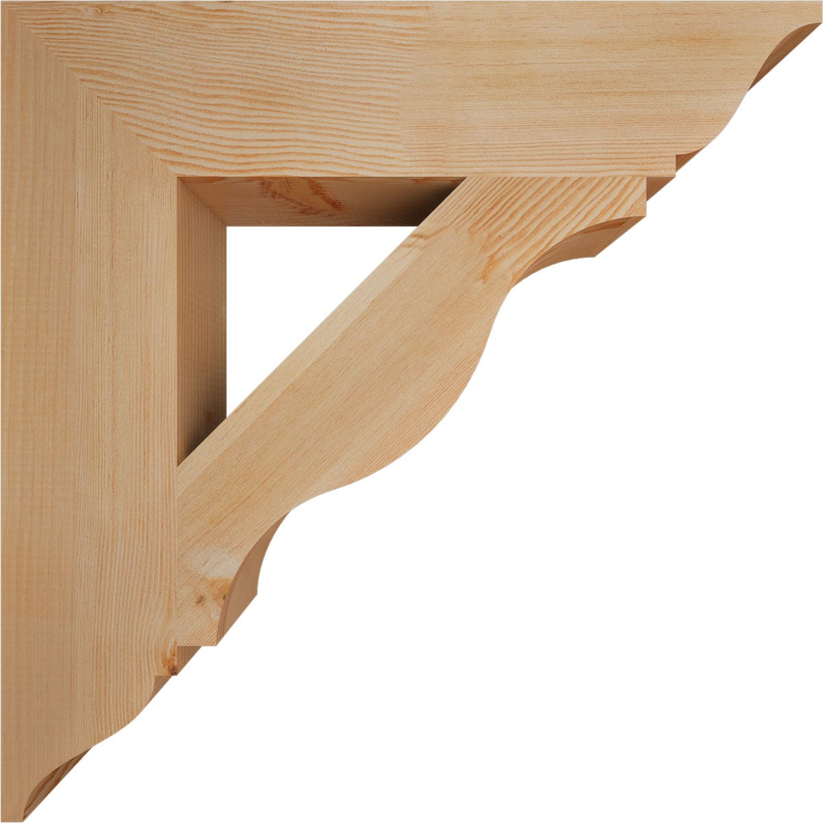 Ekena Millwork BKT06X28X28FST01SDF Exterior-Brackets-Braces - View #3