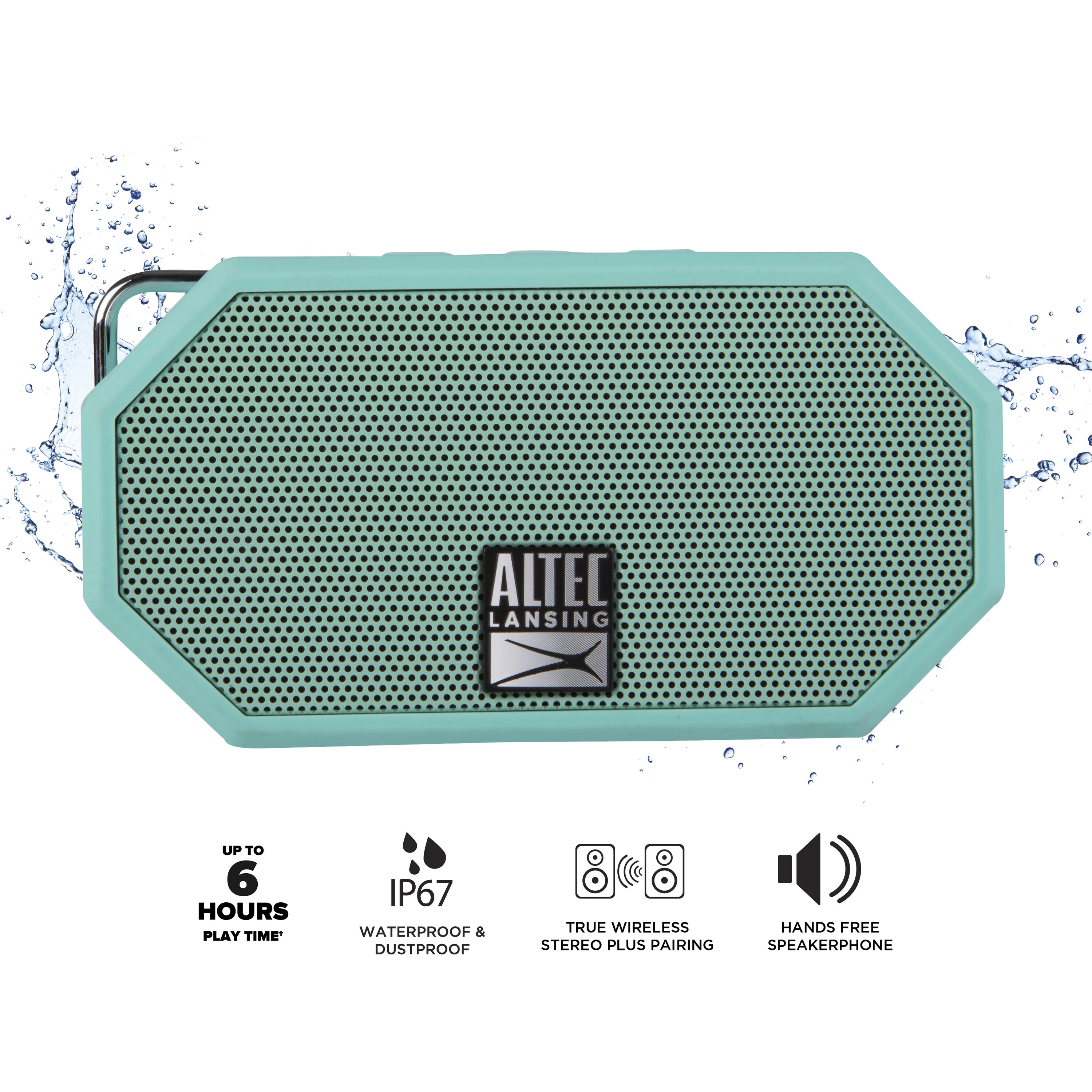Altec Lansing IMW257-MINT Portable-Speakers - View #2