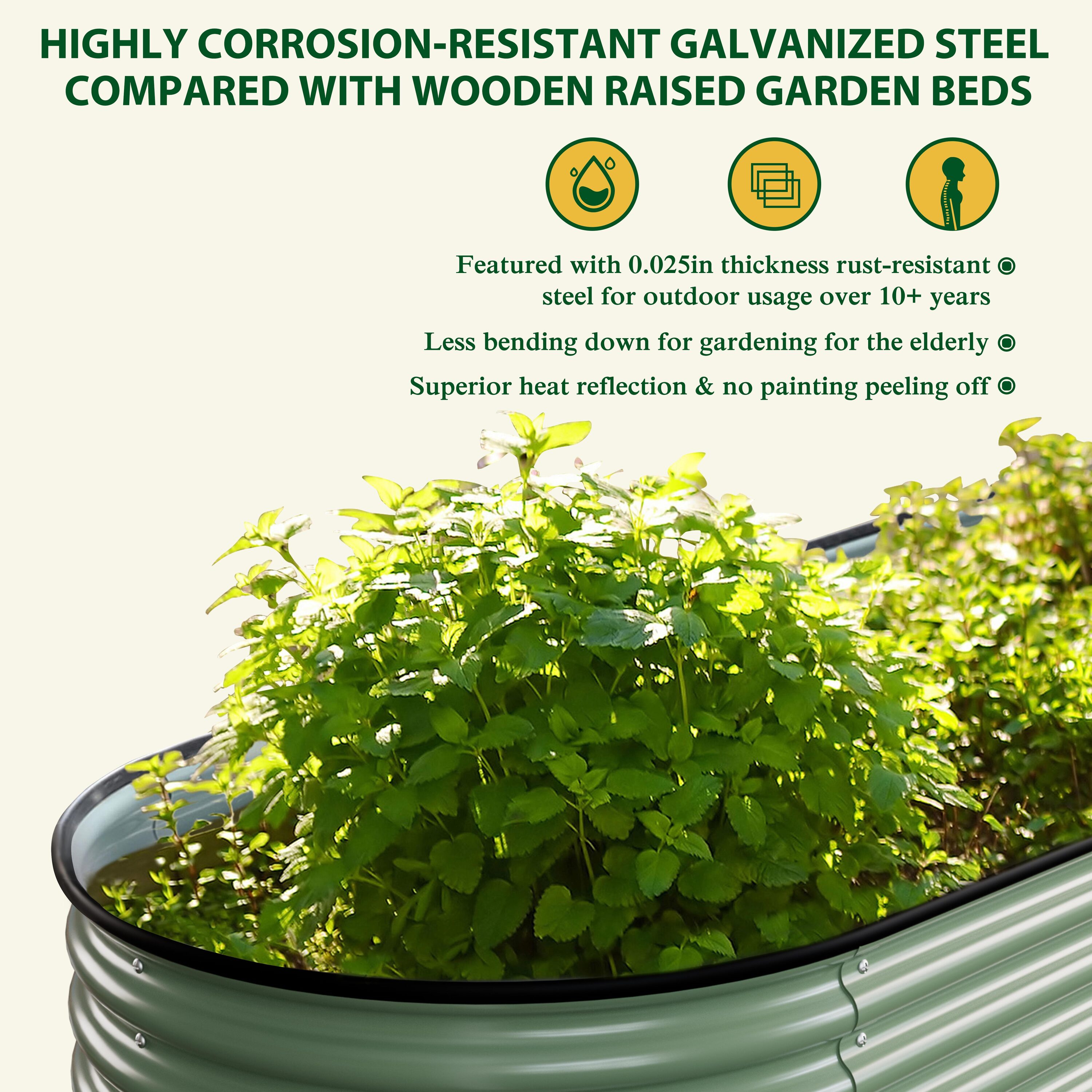 VEIKOUS PG0102-06BK-01 Raised-Garden-Beds - View #6
