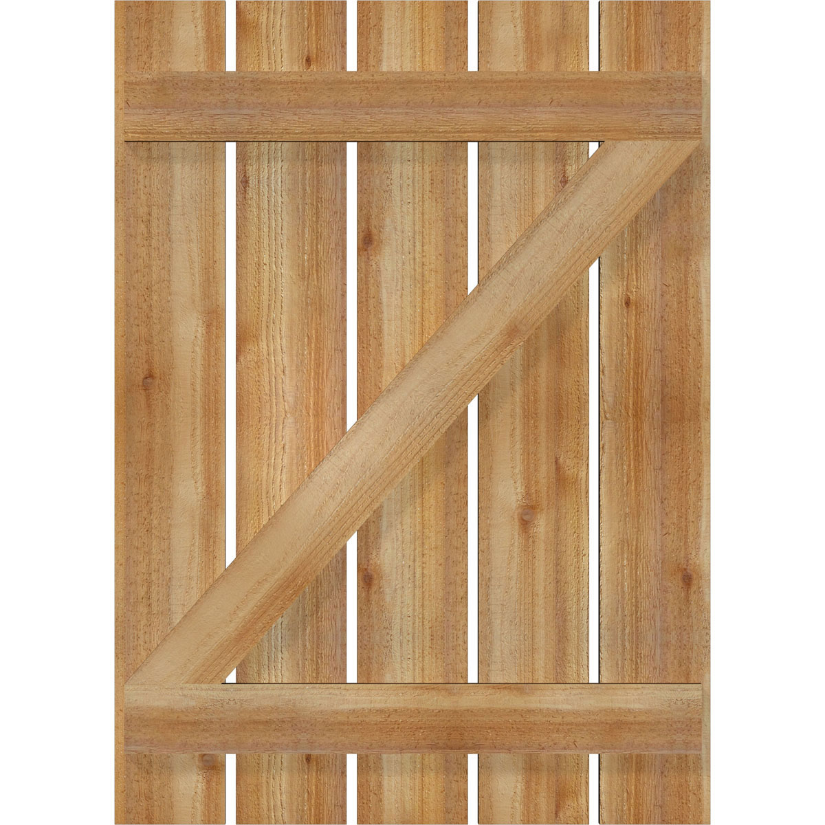 Ekena Millwork RBS06Z29X040RWR Exterior-Shutters - View #5