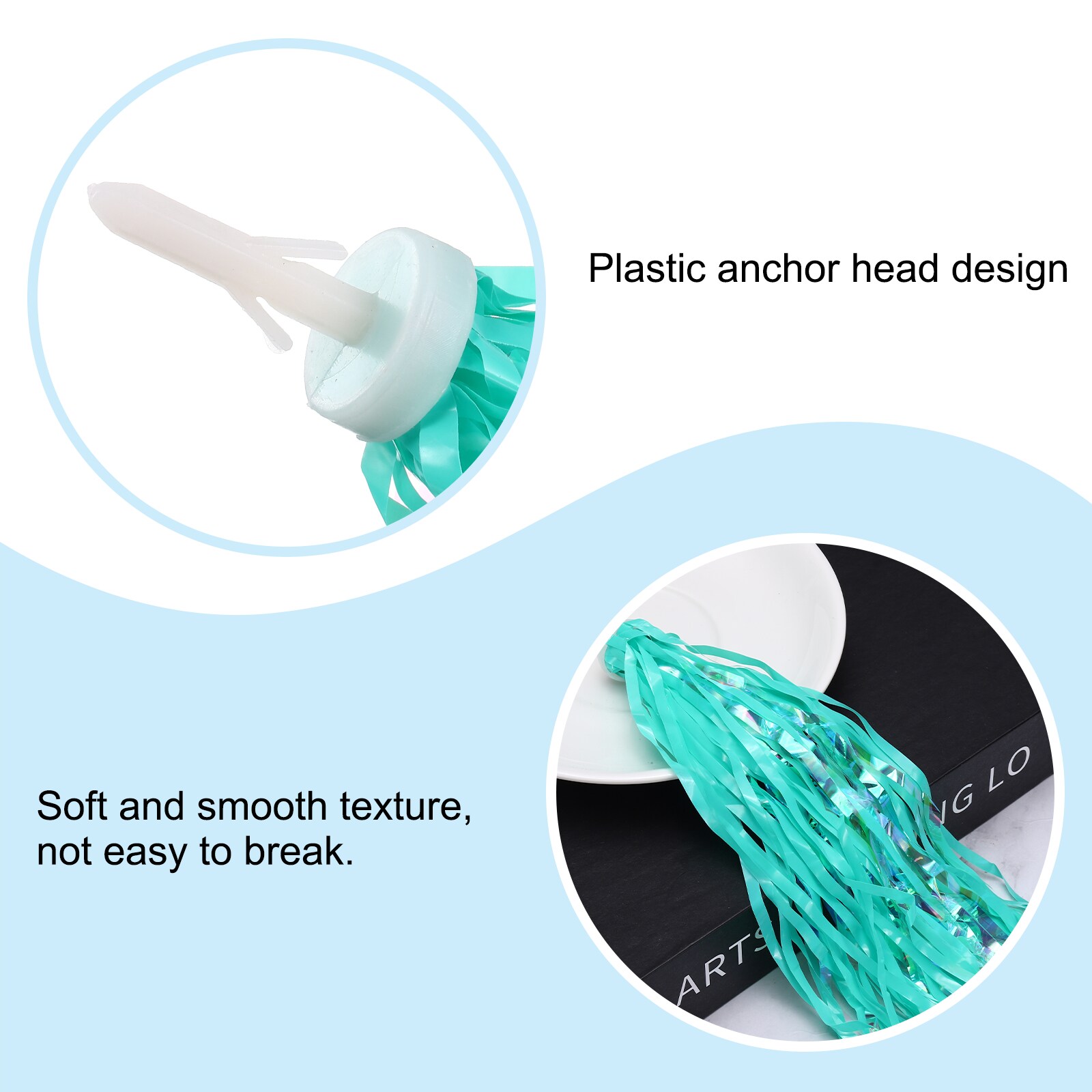 PATIKIL Bike Streamers Colorful Scooter Handlebar Tassels Grips ...