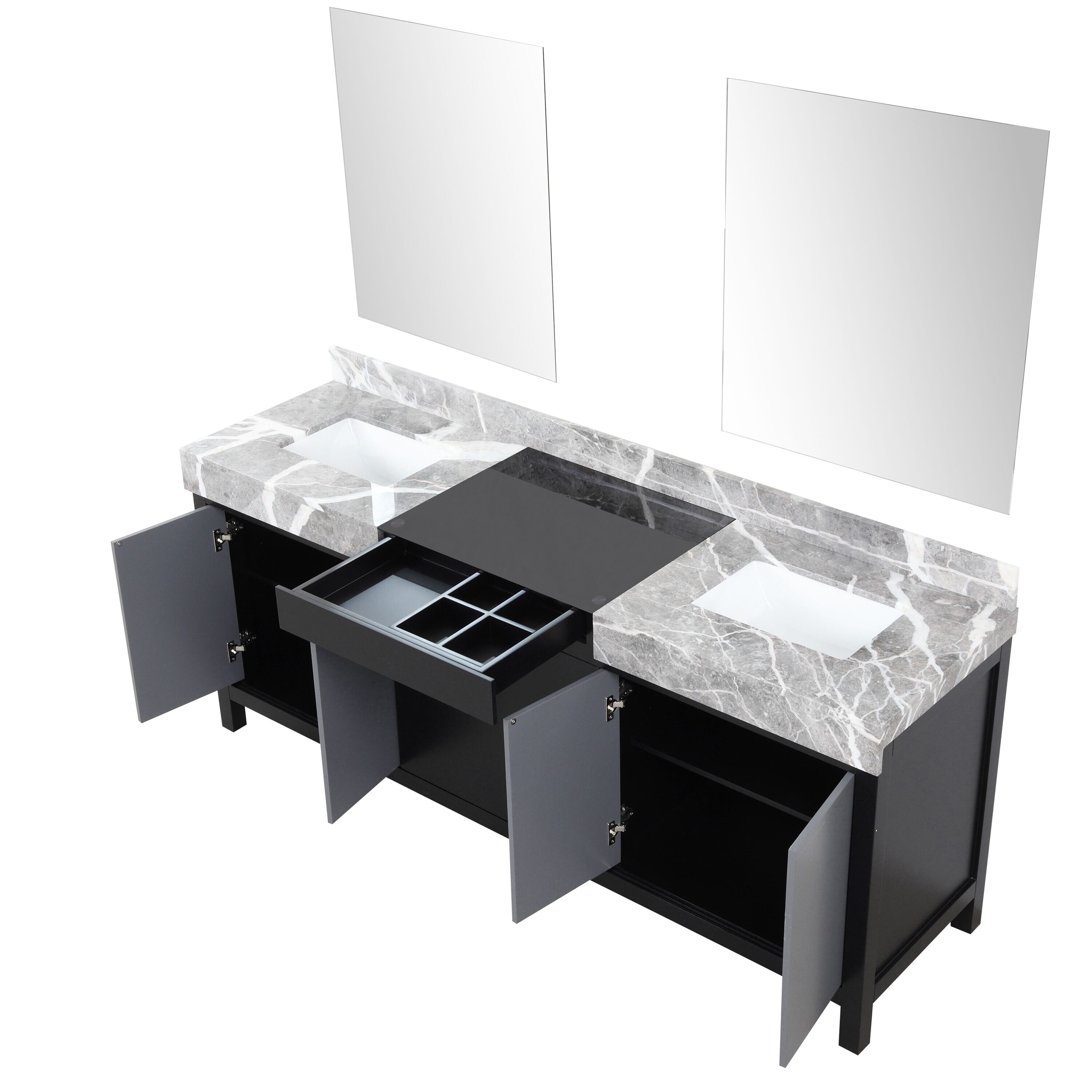 Lexora LZ342280DLISM30 Bath-Vanity-Combo - View #5