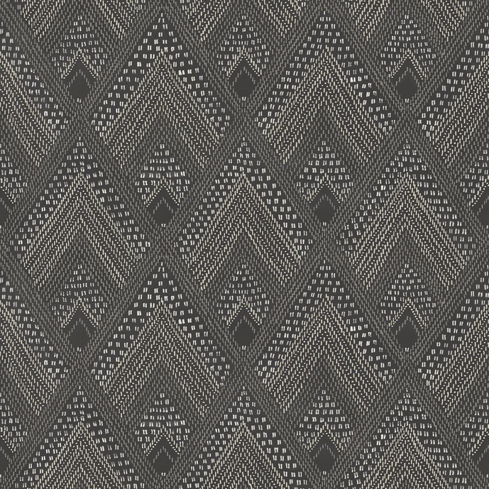 Bohemian beige and black chevron design Pattern Wallpaper for Walls  Wild  at Heart